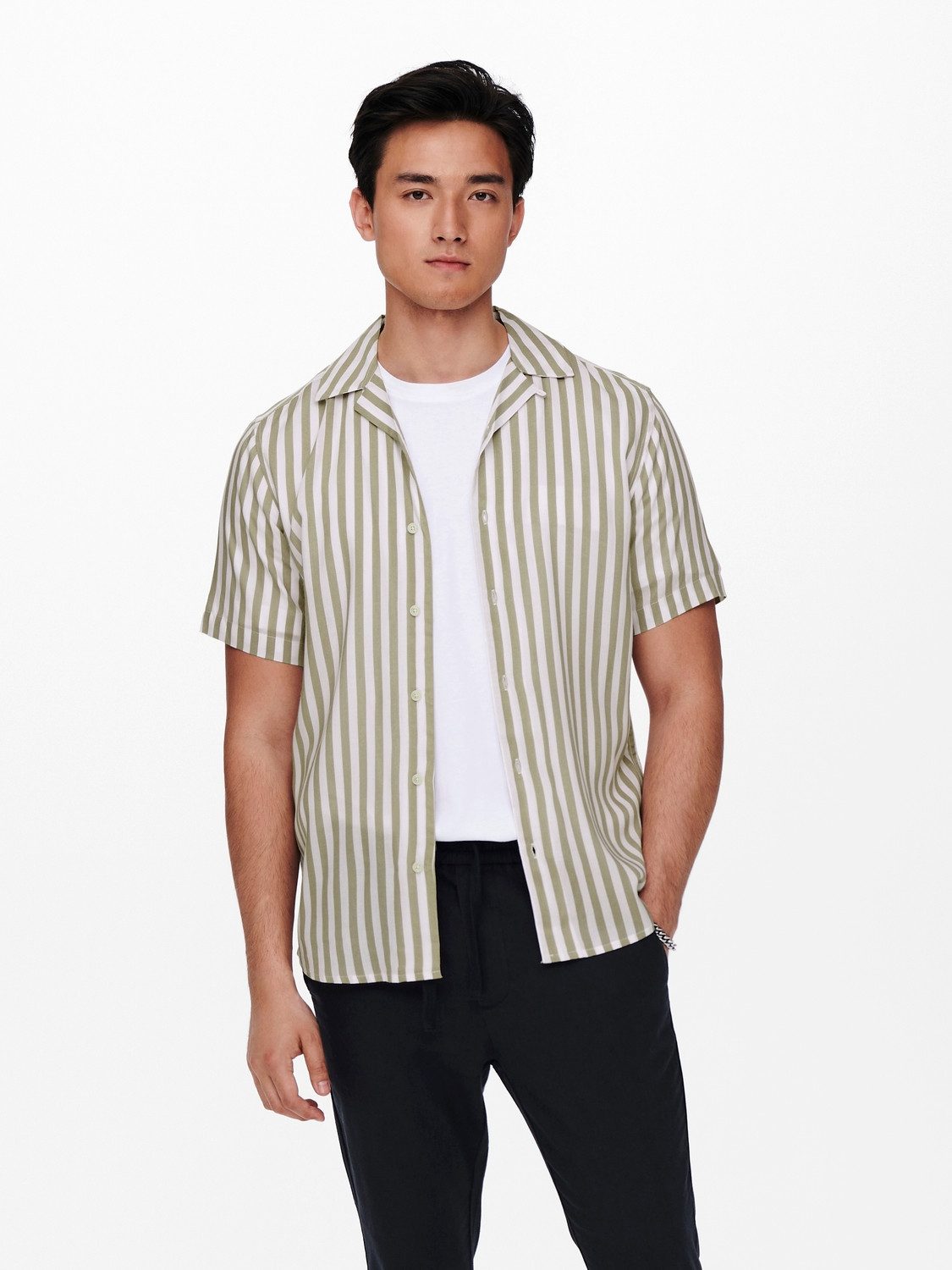 ONLY & SONS Kurzarmhemd ONSWAYNE LIFE günstig online kaufen