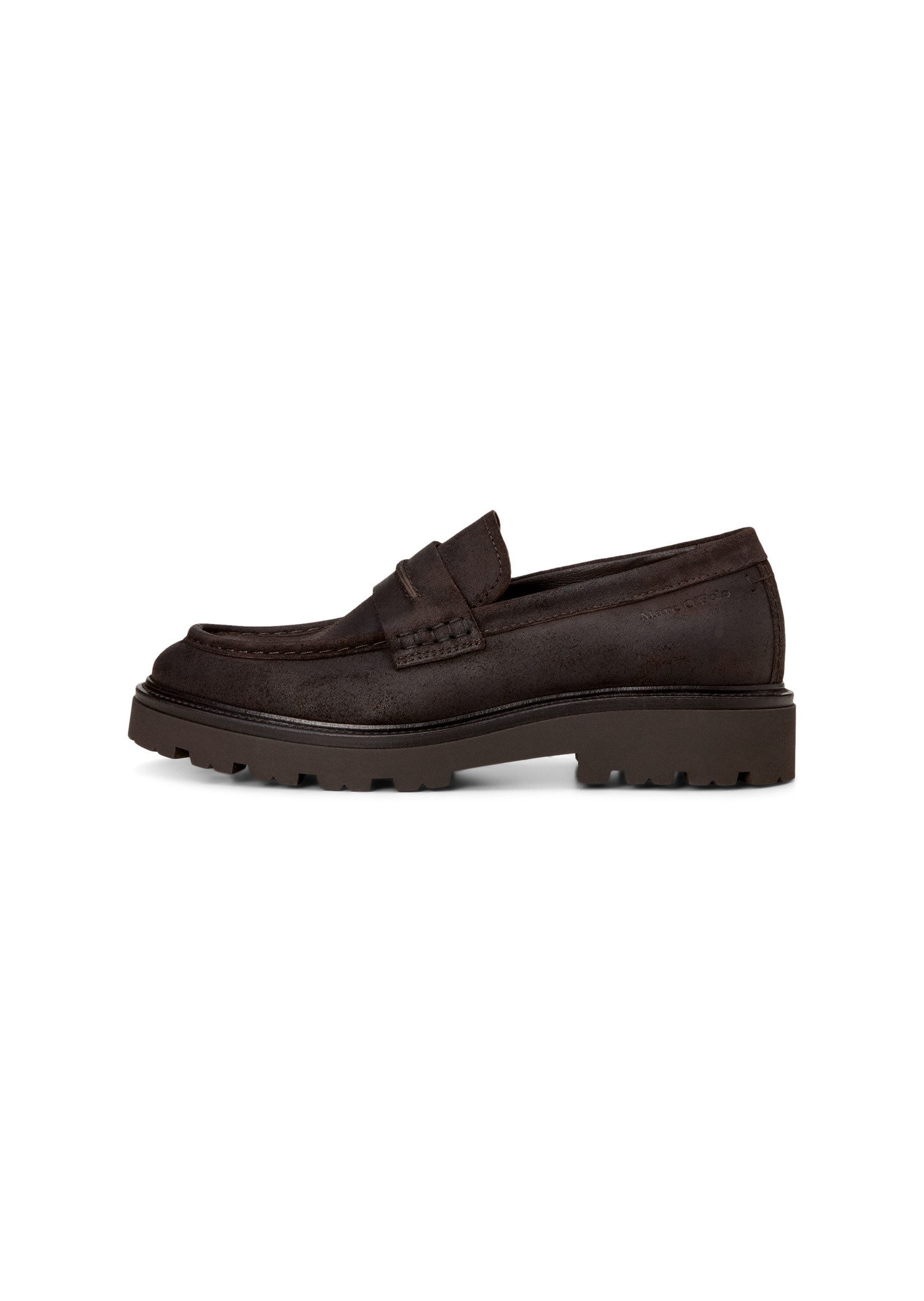 Marc O'Polo aus gewachstem Veloursleder Loafer