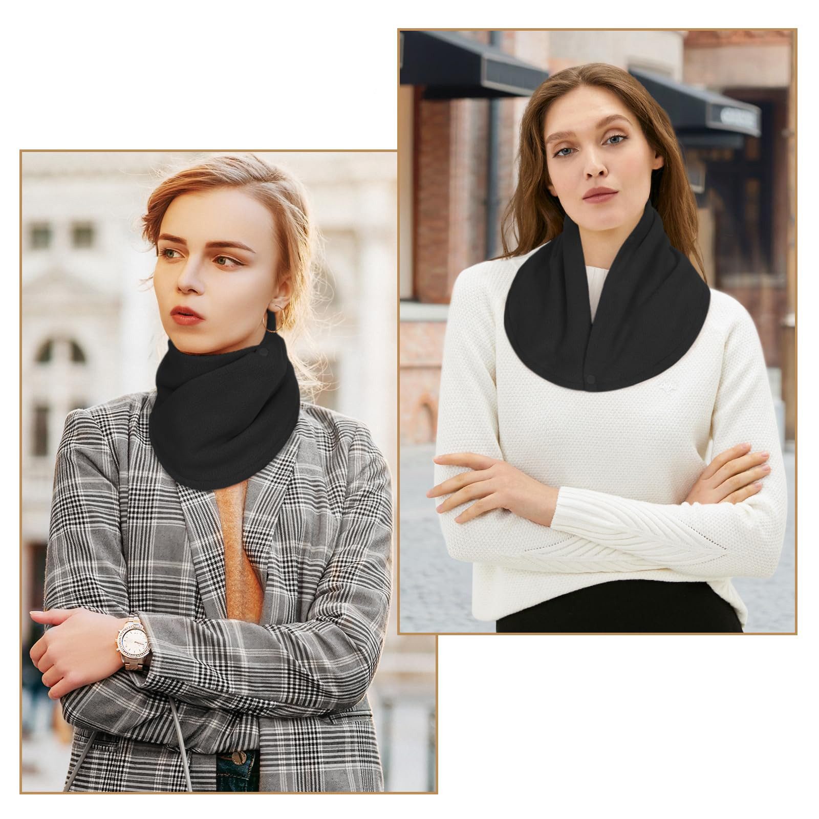 Coonoor Modeschal Unisex Schüttelvlies Warme schal günstig online kaufen