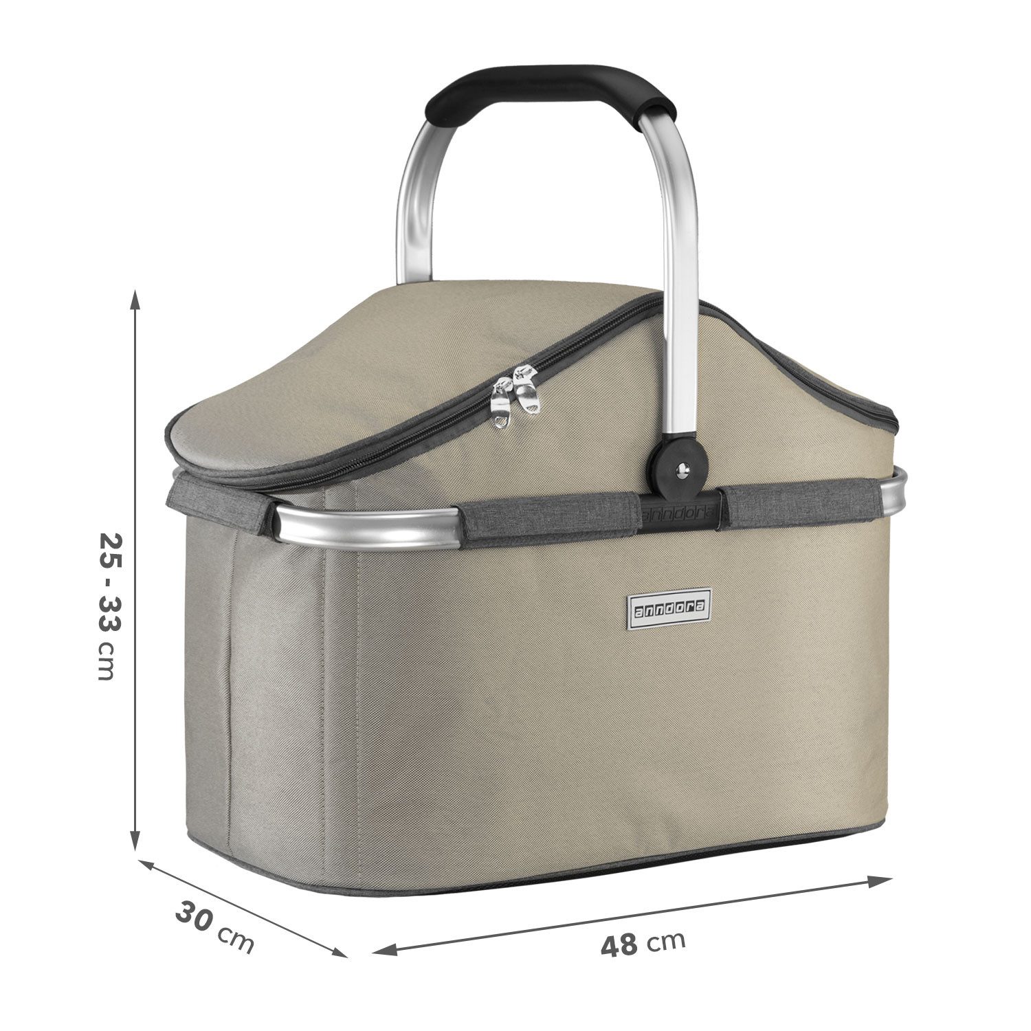 anndora Einkaufskorb thermo Shopper Kühlkorb mit günstig online kaufen
