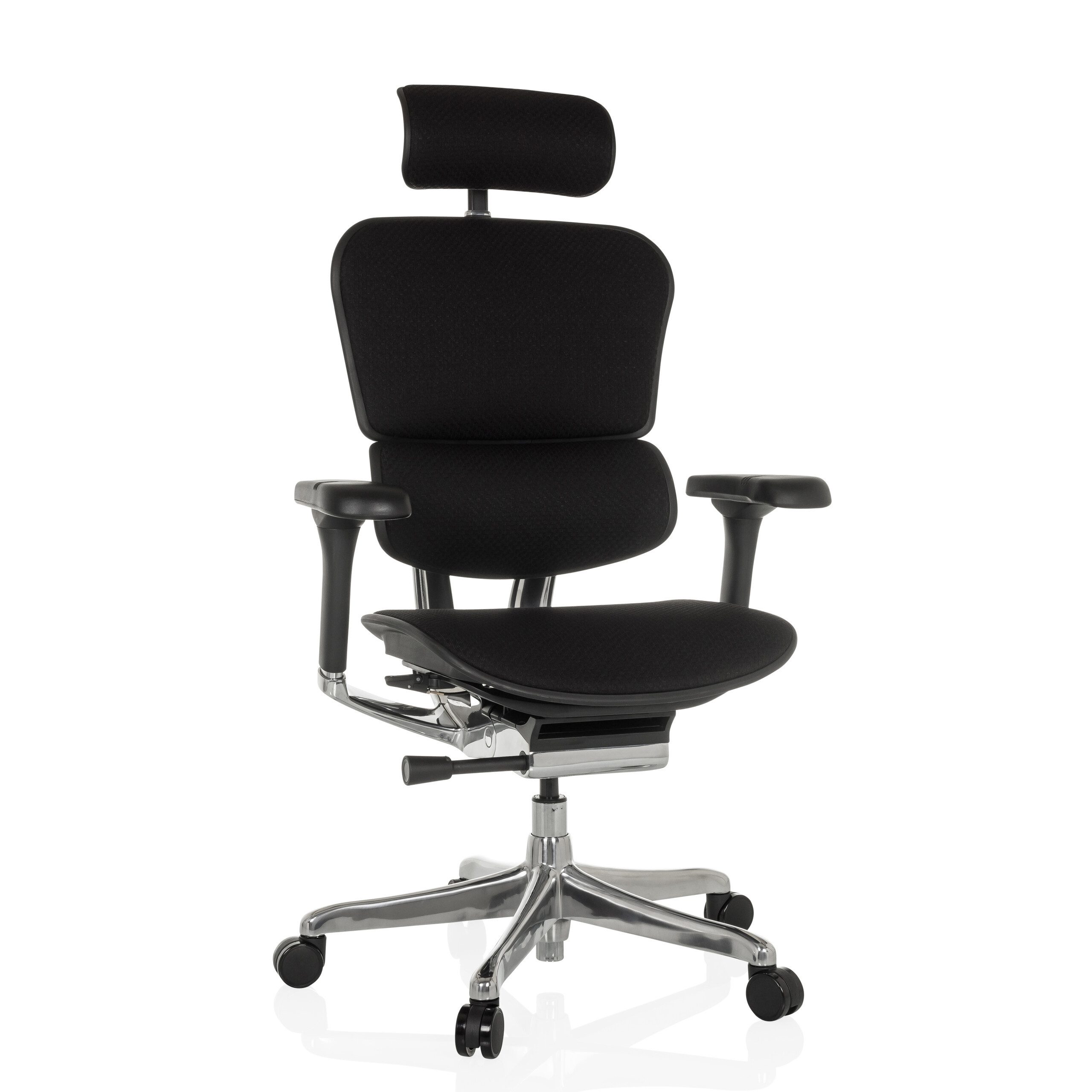 hjh OFFICE Drehstuhl Luxus Chefsessel ERGOHUMAN GEN2 Stoff (1 St), Profi Bürostuhl Schreibtischstuhl ergonomisch