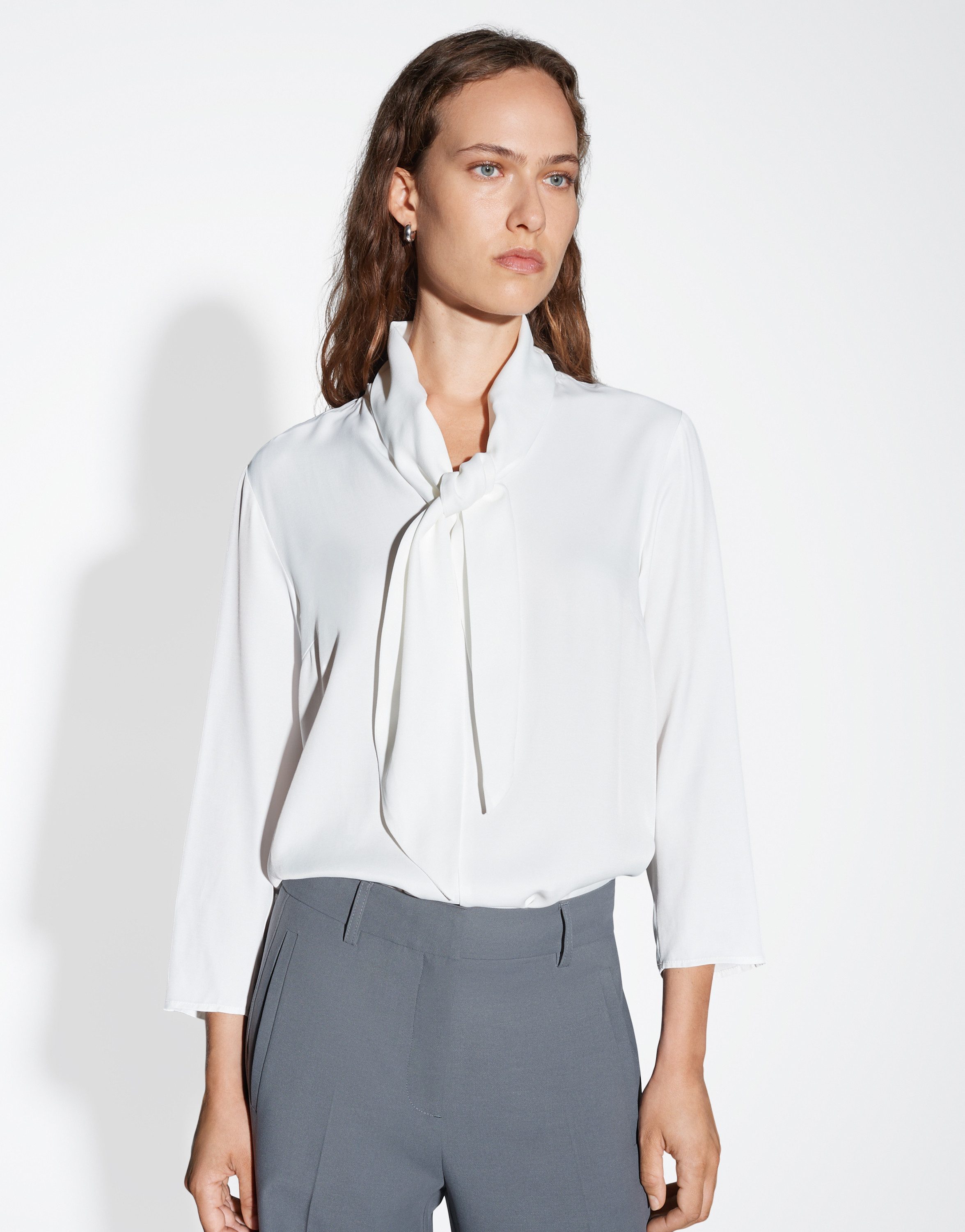 someday Langarmbluse ZCARFA Regular aus Viskose