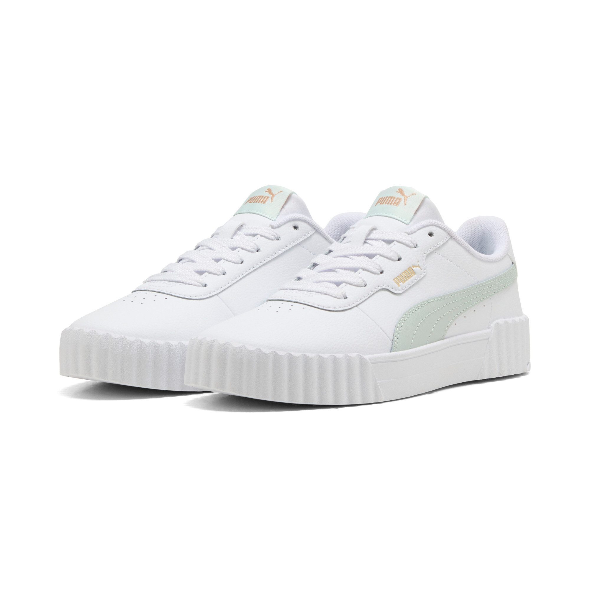 PUMA CARINA 30 Sneaker für sportliche Looks, aus Leder, mit weichem Textilfutter