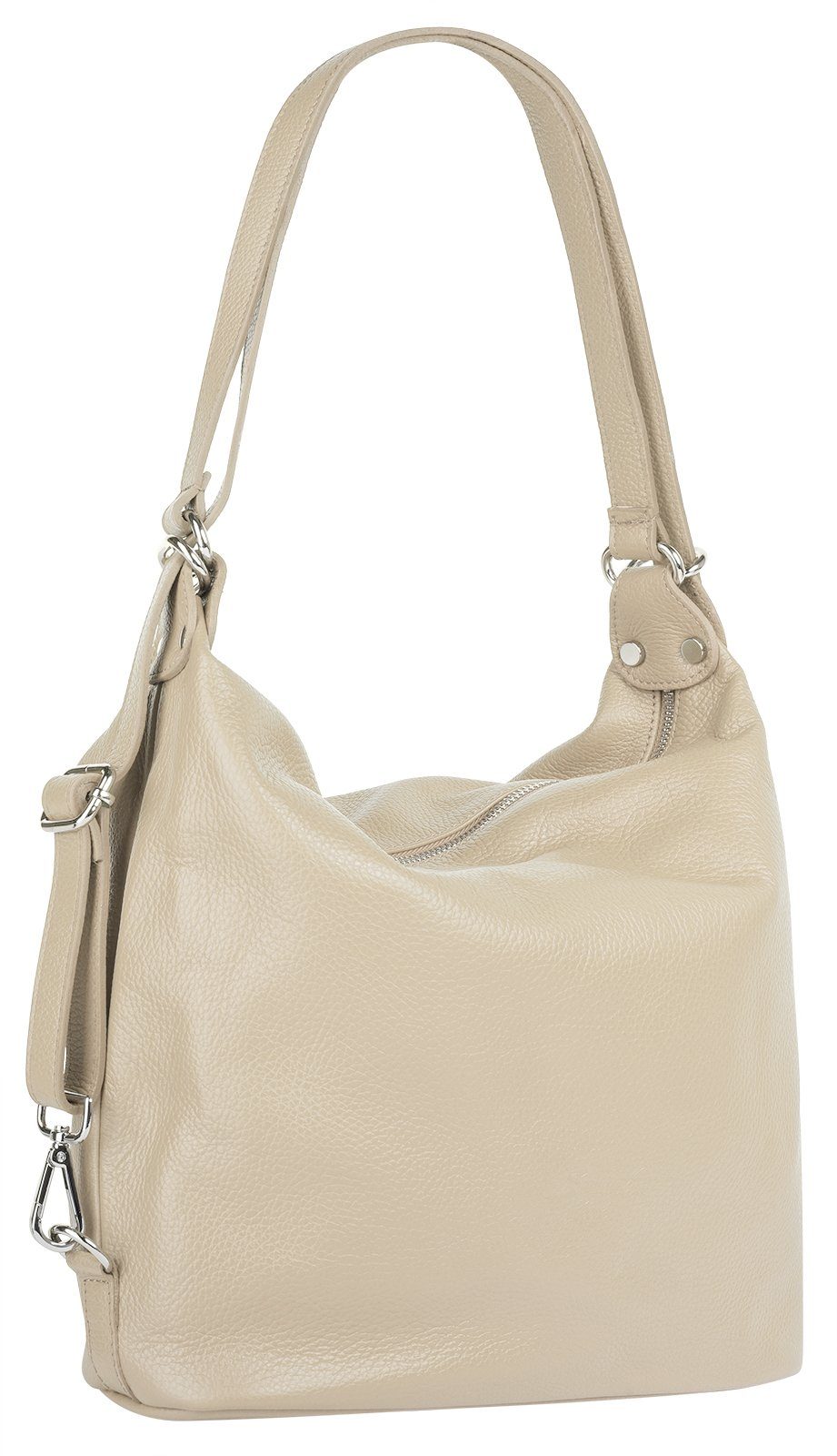 Samantha Look Shopper (1-tlg), echt Leder, Made in Italy