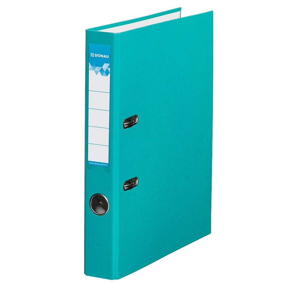 DONAU Schubladenbox 24x DONAU 3950001-24 Klassik Ordner türkis Karton 5,0 cm DIN A4