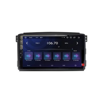 TAFFIO Für Smart Fortwo 451 05 - 10 9" Touchscreen Android Autoradio CarPlay Einbau-Navigationsgerät