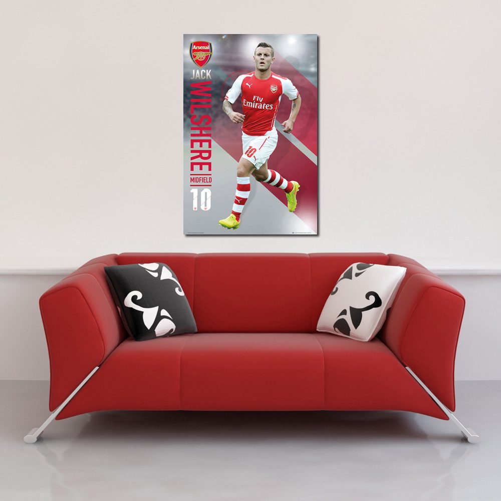 Poster Fußball - Poster - Arsenal - Wilshere 14/15