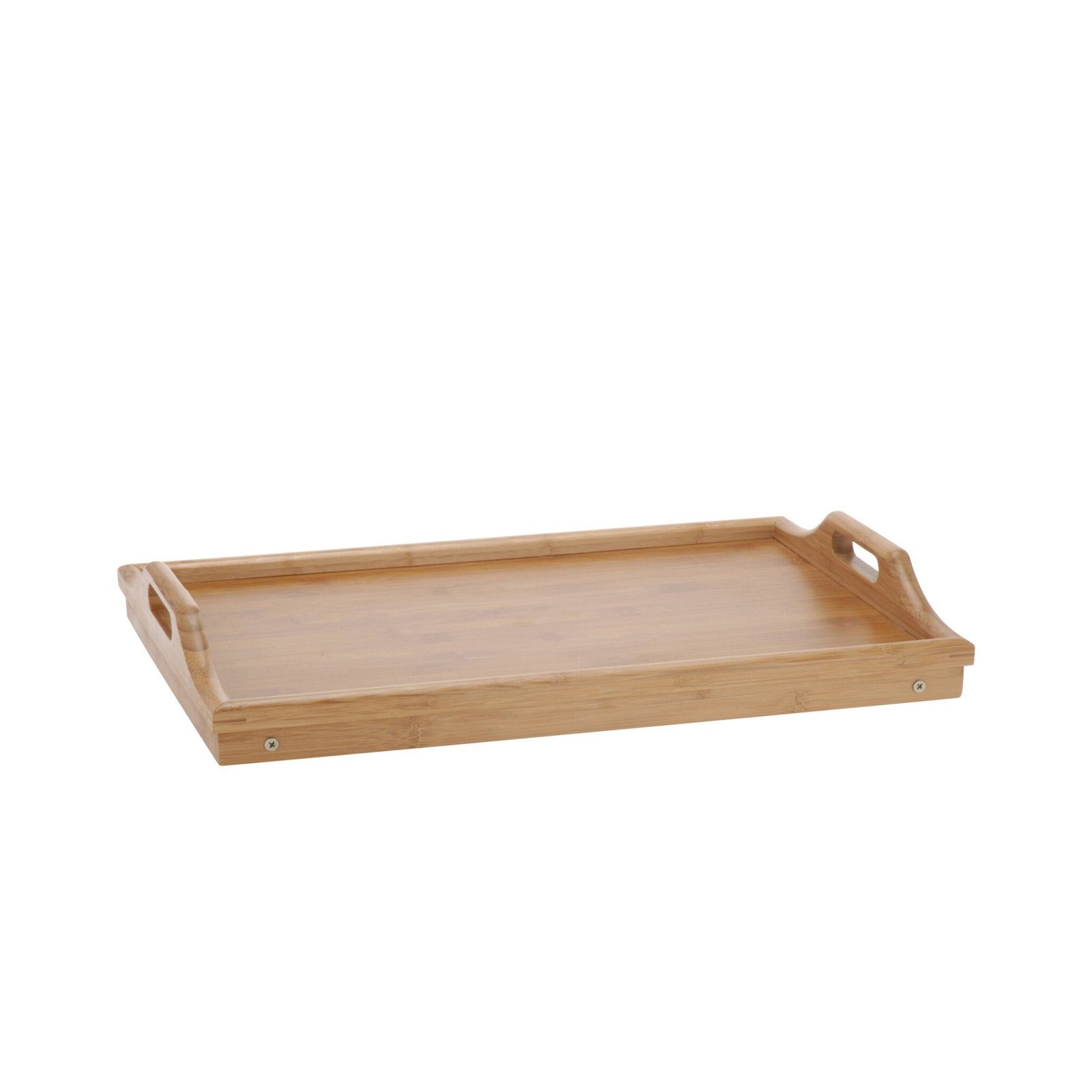 Neuetischkultur Tablett Tablett mit Ausklappfüßen, Holz, (Stück, 1-tlg), Serviertablett Betttablett