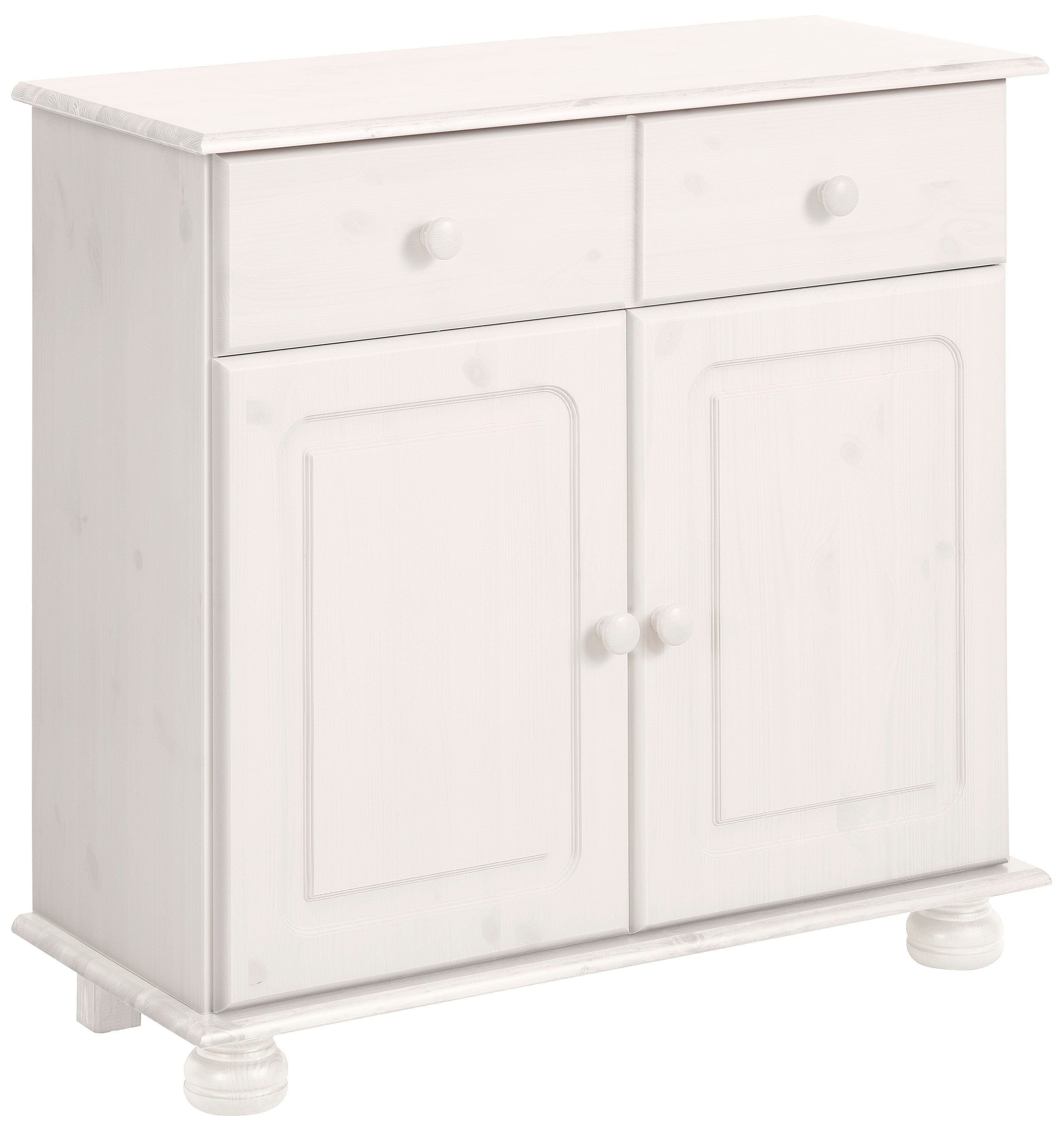 OTTO home Sideboard Mette, Kommode mit gefrästen, kugelförmigen Füßen, Brei günstig online kaufen