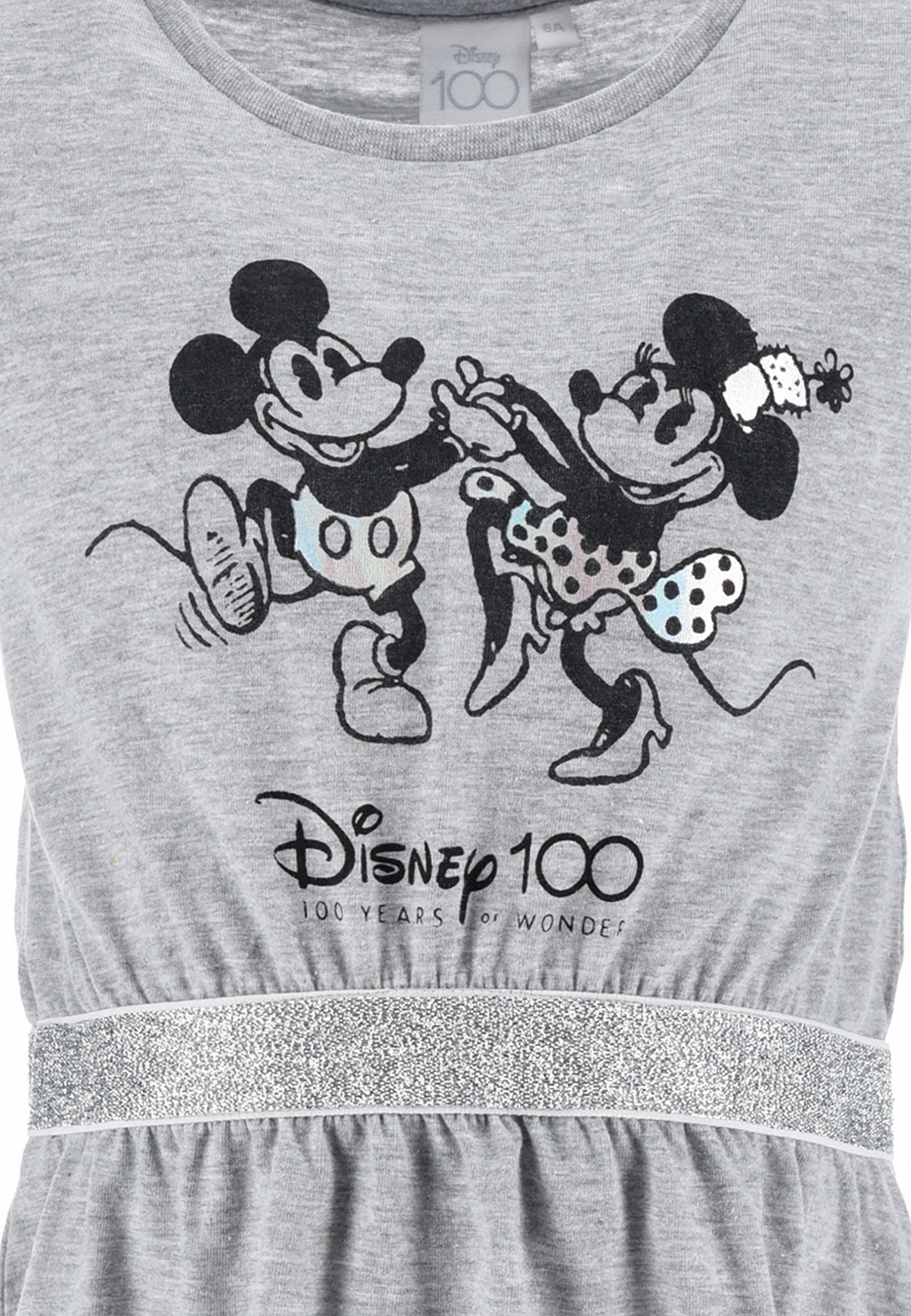 Disney Minnie Mouse Sommerkleid Retro Mädchen kurzarm Sommer-Kleid Strand-Kleid