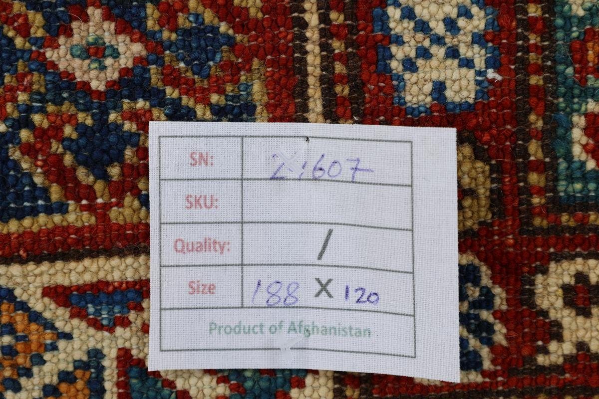 Orientteppich Super Kazak 120x188 Handgeknüpfter Trading, Nain Orientteppich, mm Höhe: rechteckig, 5
