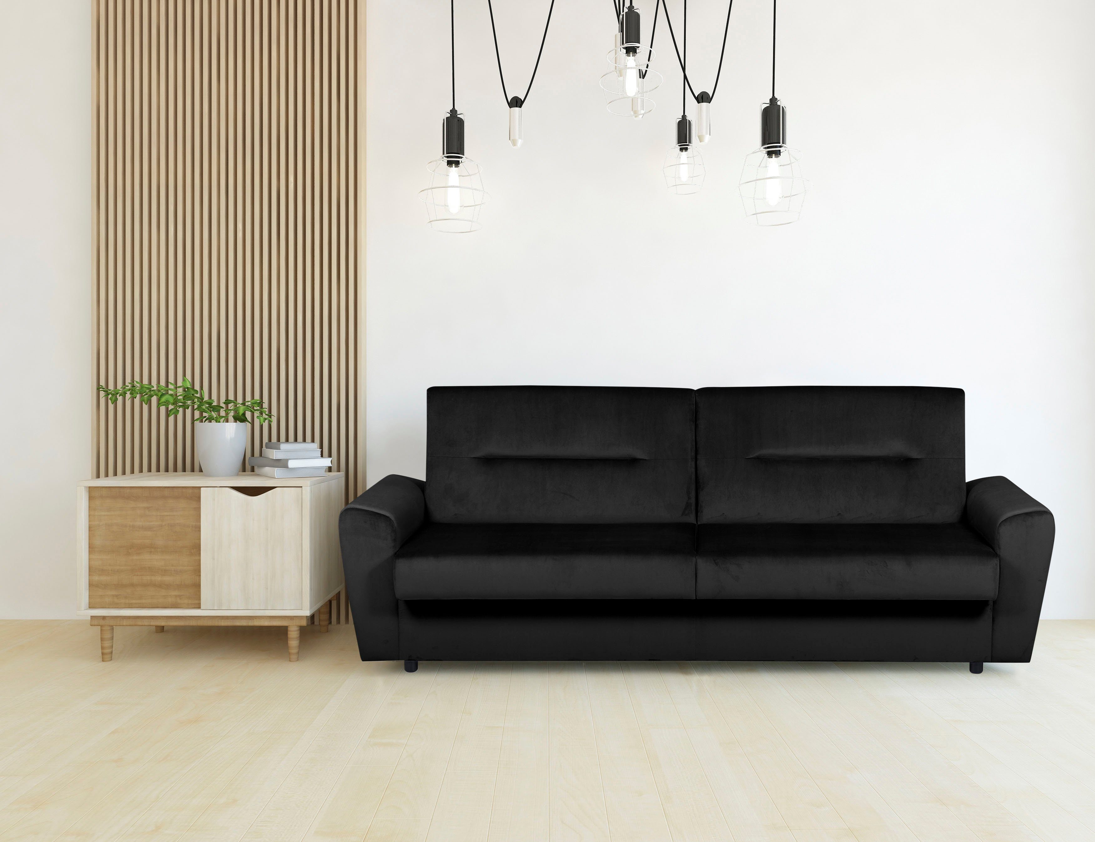 GEPADE Schlafsofa Veda, eleganten Schlafsofa Details mit Schickes