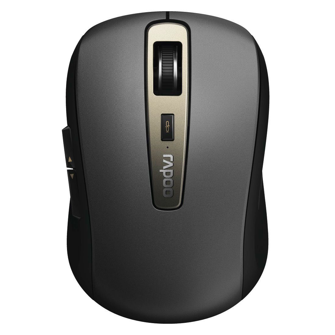Rapoo MT350 kabellose Maus, Bluetooth, 2.4 GHz, 1600 DPI, Schwarz Maus ( Bluetooth)