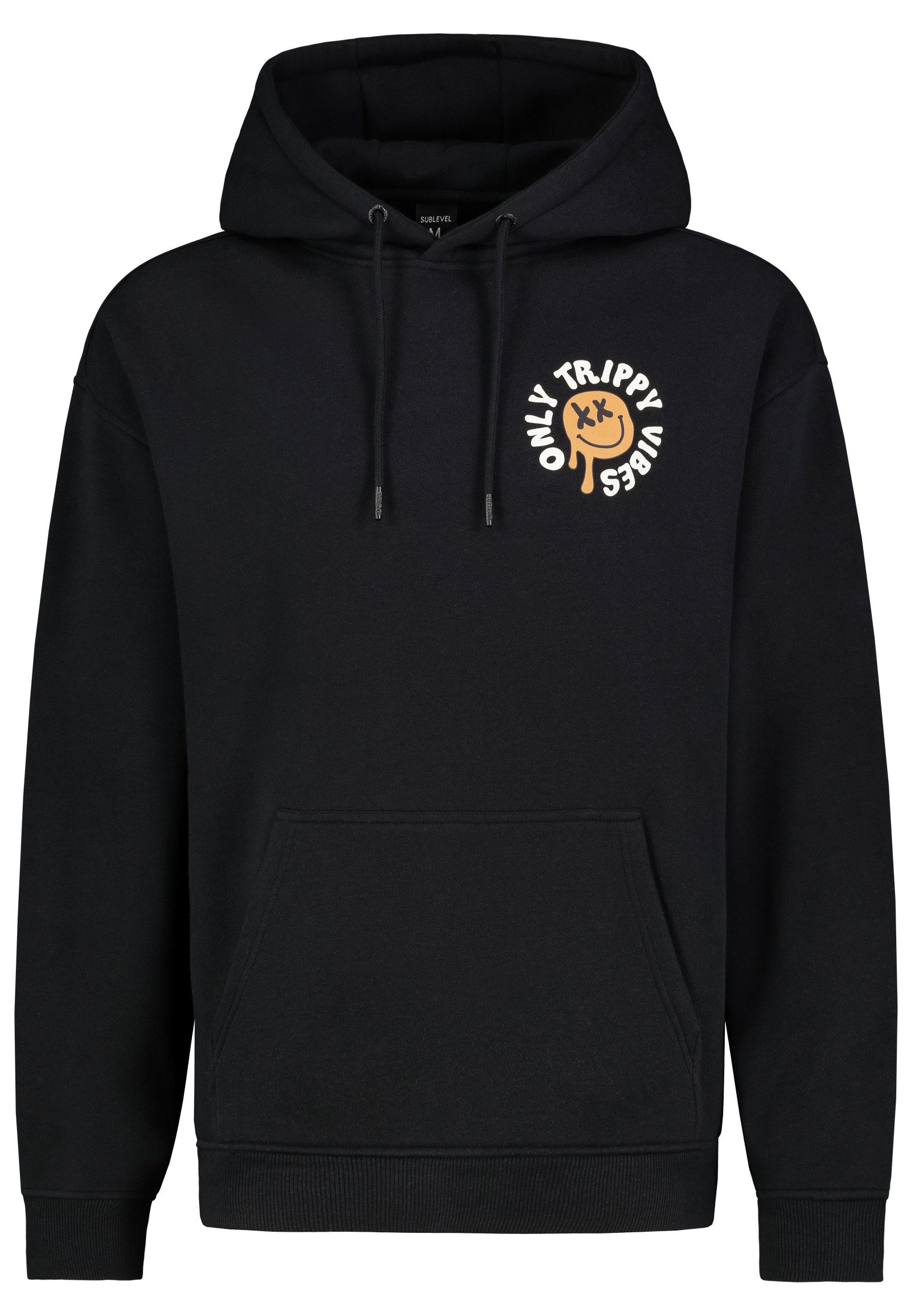 SUBLEVEL Hoodie Herren Kapuzenpullover mit verspielten günstig online kaufen