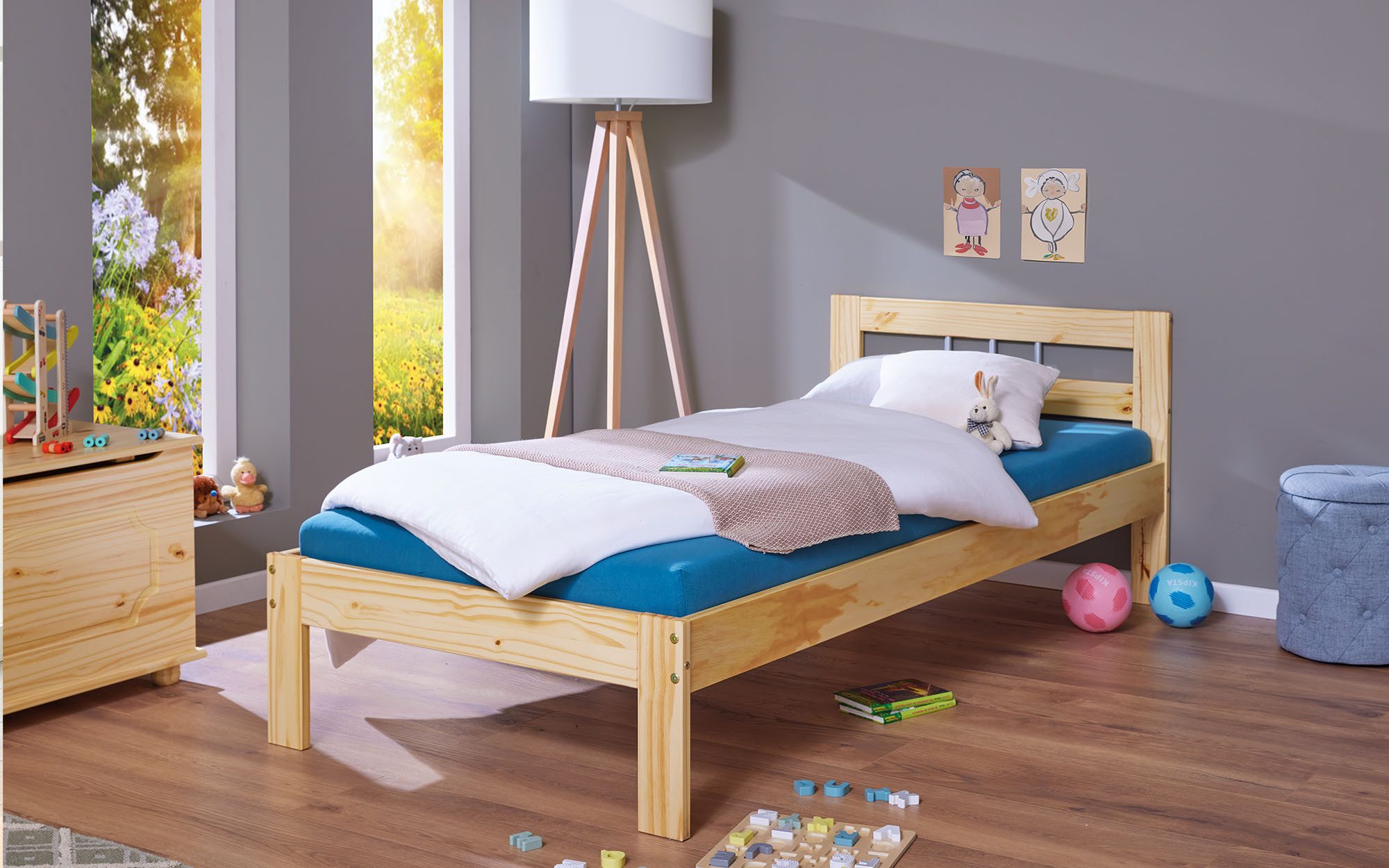 Inter Link Massivholzbett