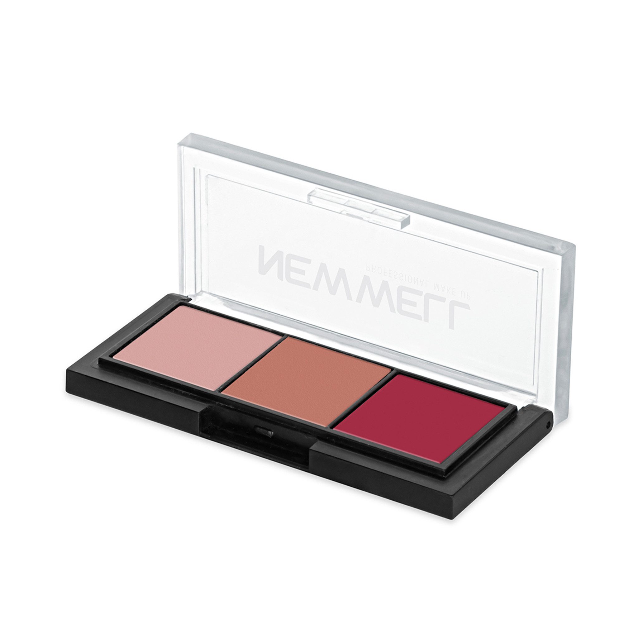 Newwell Lidschatten Palette - 3 Farben, Pigmentierte Perfektion: Erlebe intensive Farbbrillanz