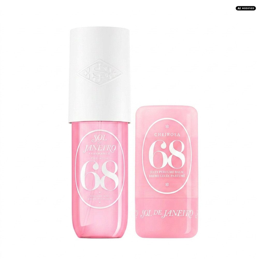 Sol de Janeiro Gesichts- und Körperspray Sol de Janeiro Cheirosa 68 Body Spray und Jelly Perfume Balm Duo, Duft Duo für langanhaltenden Cheirosa 68 Duft