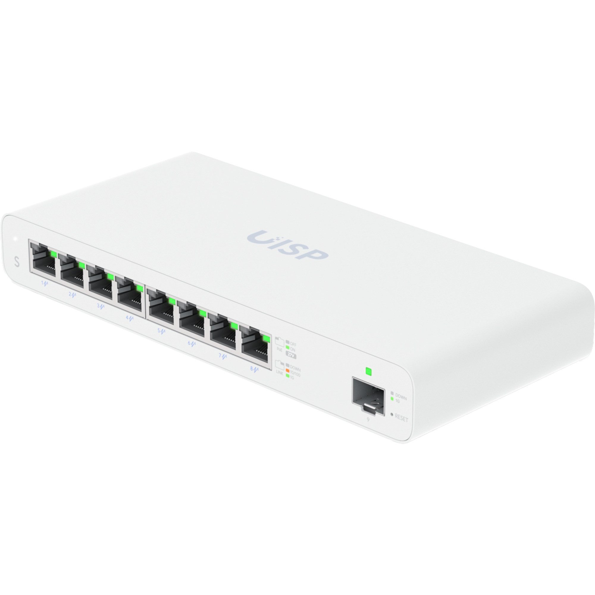 Ubiquiti UISP-S, Switch, (110W PoE Budget) Netzwerk-Switch