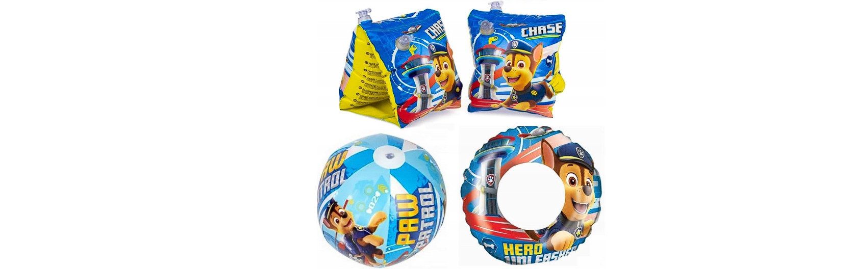 Festivalartikel Schwimmhilfe Tolles Paw Patrol 3-in-1 Schwimmset für Kinder (1-tlg)