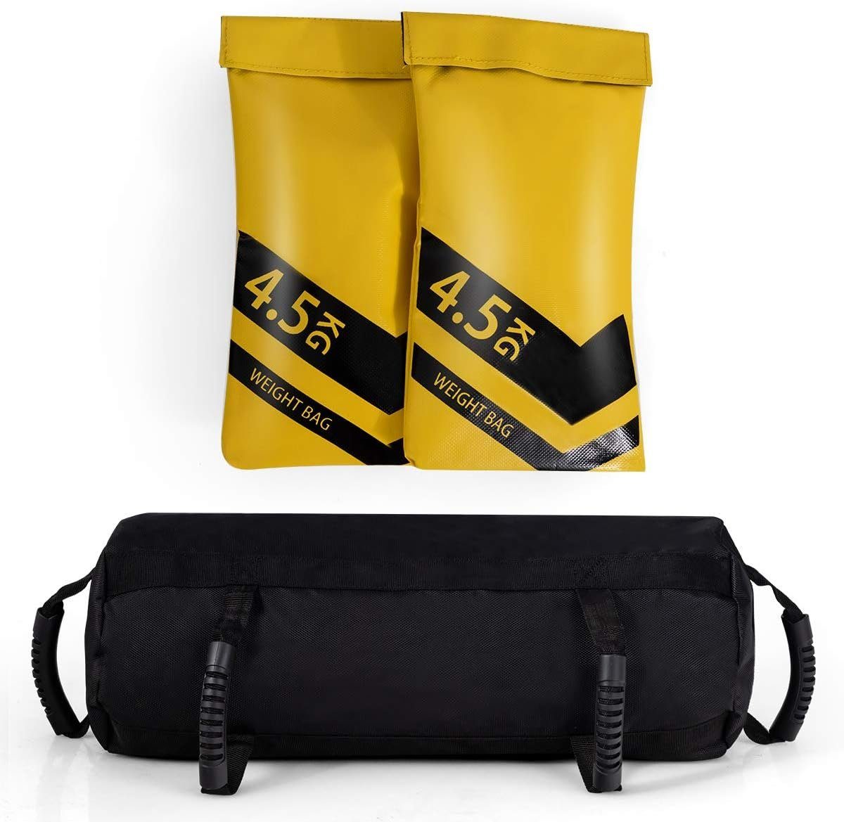 zum Griffen, 6 KOMFOTTEU Gewichtssack Gewichtheben Trainingssandsack mit Sandbag,