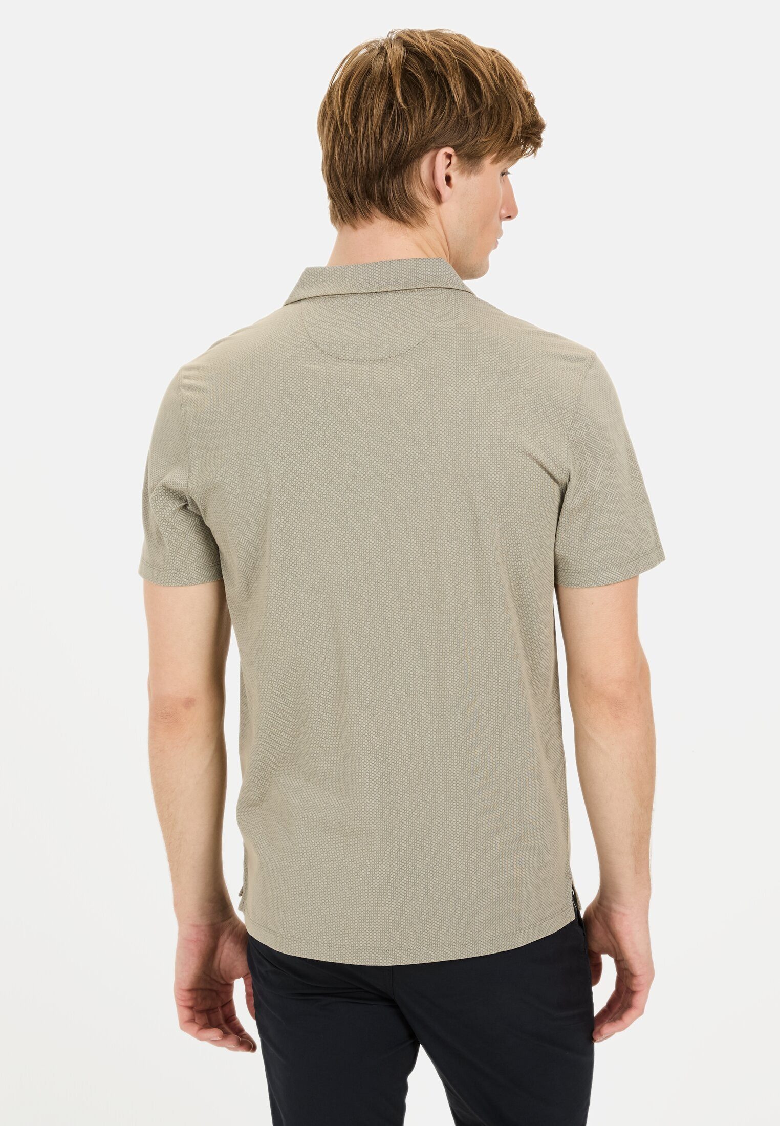 camel active Poloshirt aus reiner Baumwolle günstig online kaufen