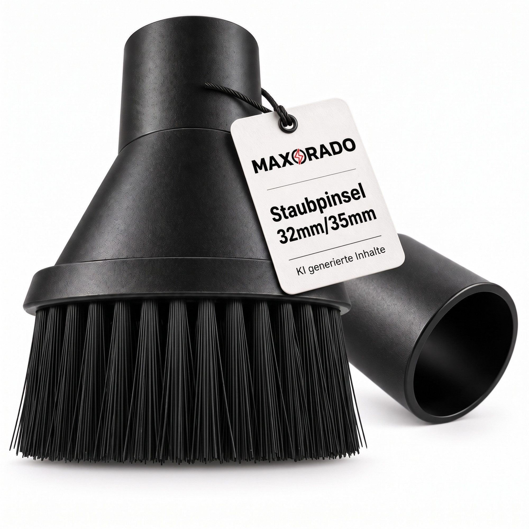 Maxorado Möbelpinsel 35mm Staubpinsel Staubsauger Düse für Miele Kärcher Bosch Möbelpinsel, Zubehör für Staubsauger wie Miele, Kärcher, Siemens, Einhell, (1-tlg), flexibel