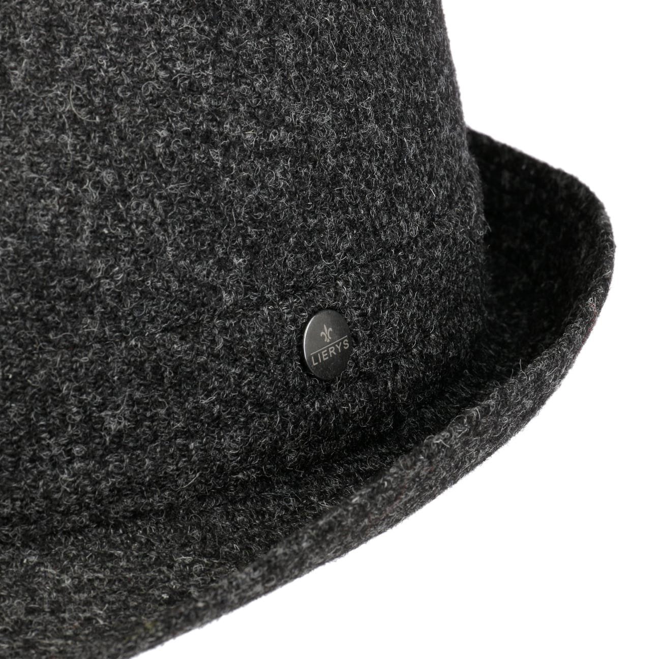 mit Trilby Made Italy in Wolltrilby Futter, (1-St) anthrazit Lierys