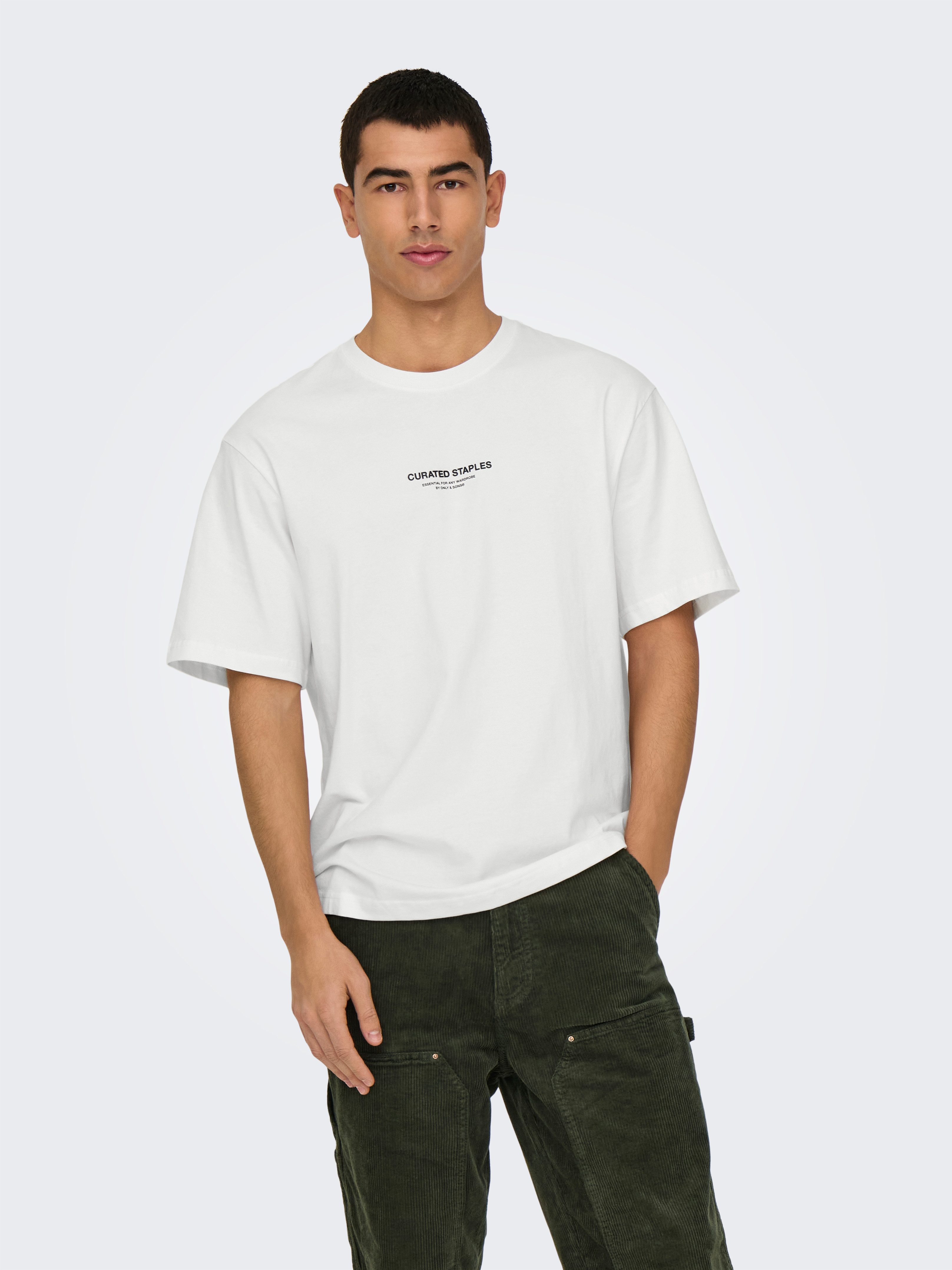 ONLY & SONS Rundhalsshirt ONSCURATED RLX günstig online kaufen