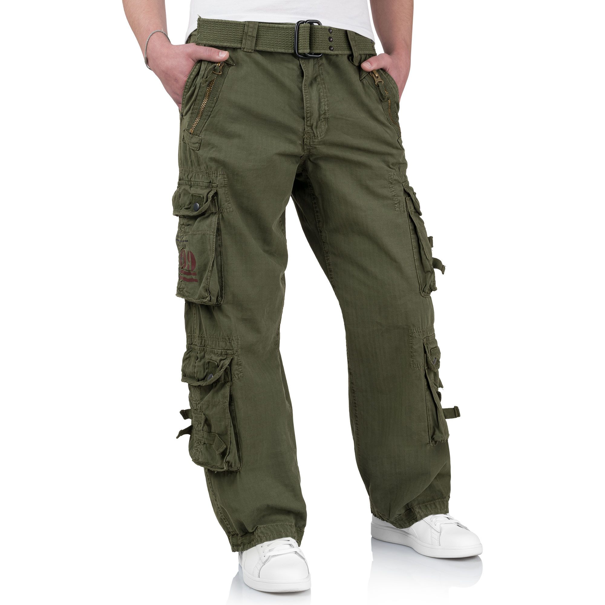 Trooper Cargohose Herren Traveler Cargo Vintage Hose Army Outdoor Pants günstig online kaufen