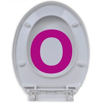 vidaXL WC-Sitz Toilettensitze mit Absenkautomatik 2 Stk. Kunststoff Weiß