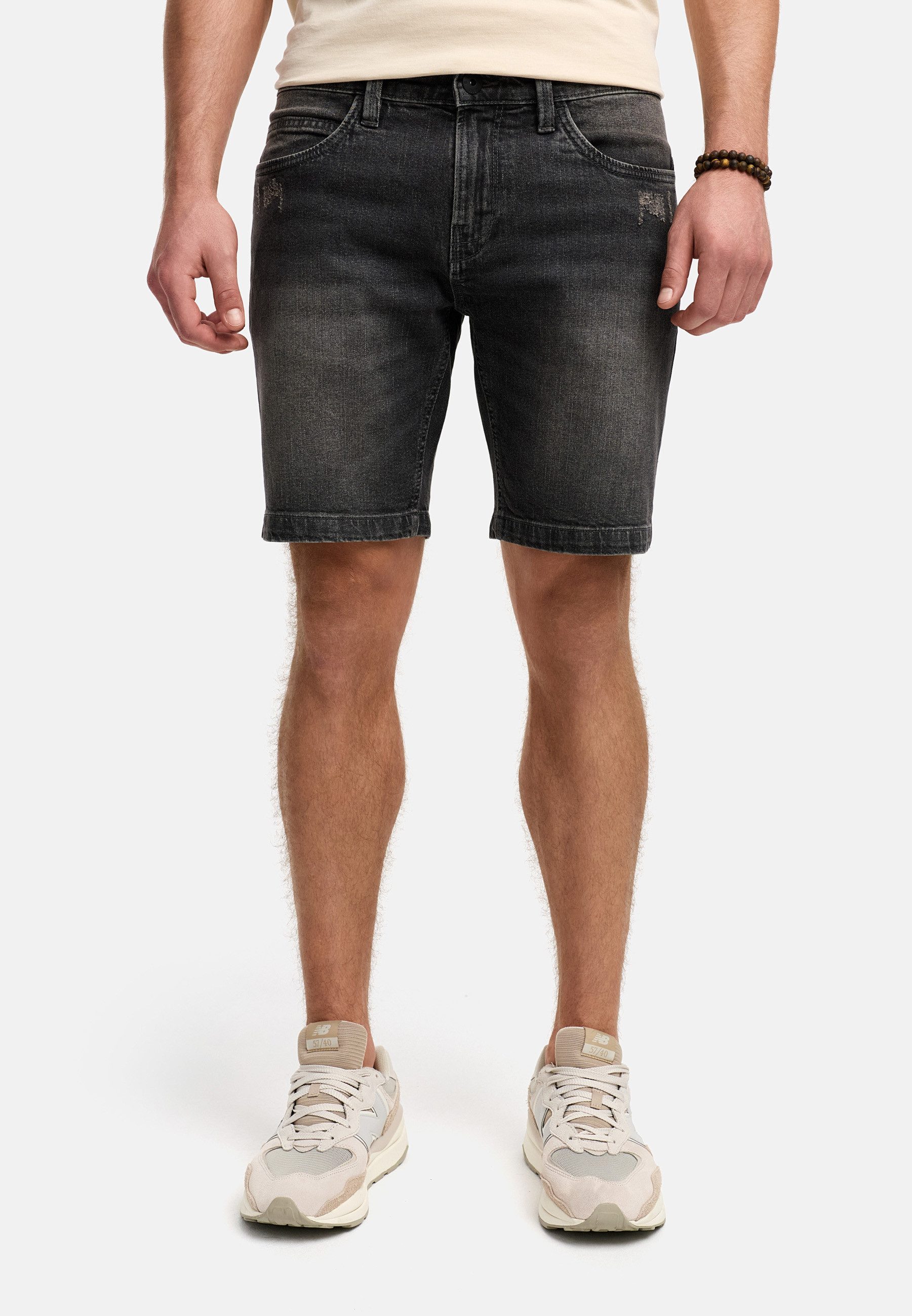 Indicode Jeansshorts Herren INMCFly Jeans Shorts Herrenshorts stretchy Deni günstig online kaufen