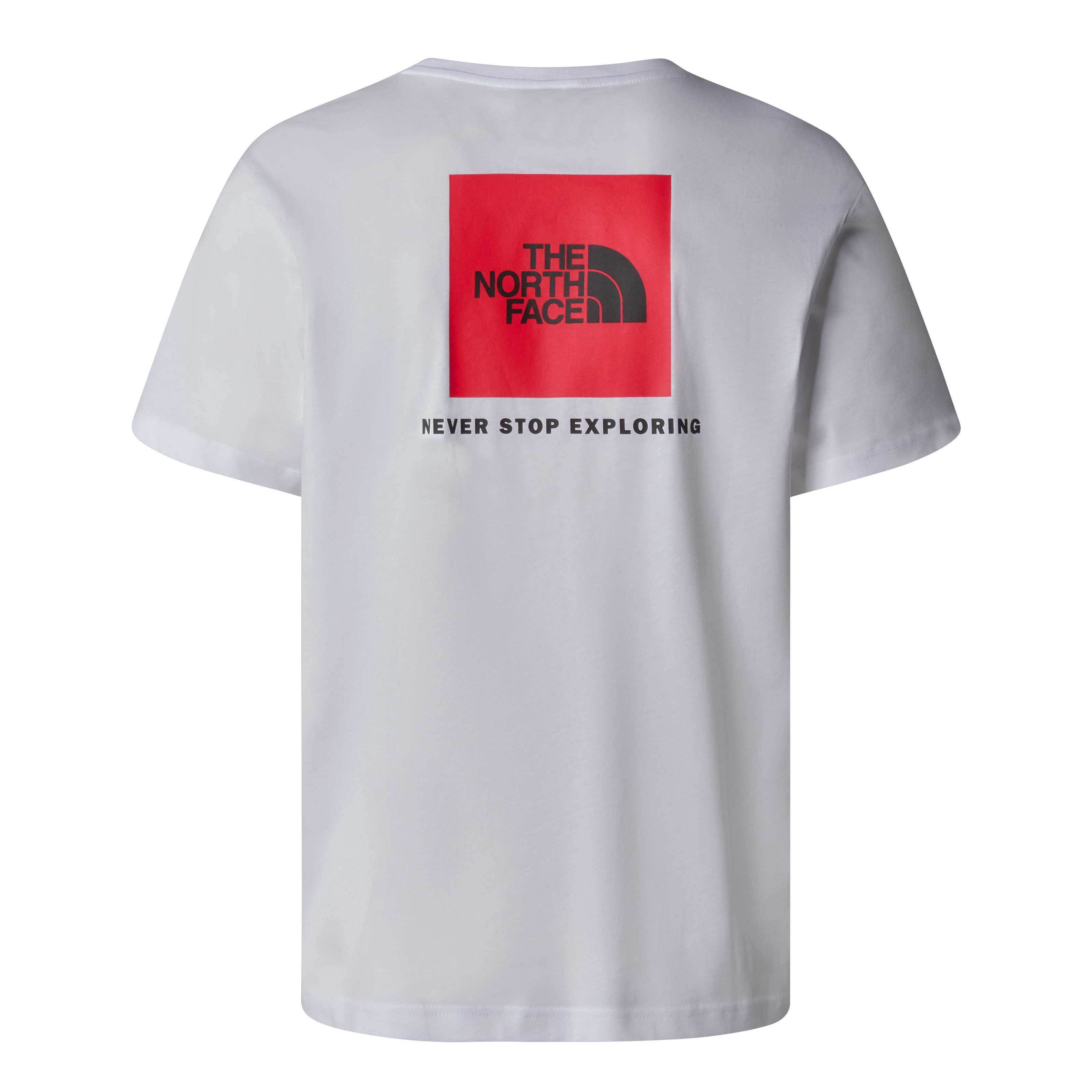 The North Face T-Shirt NSE Box T-Shirt für Herren klassischer Rundhalsausschnitt, kurze Ärmel, mit Logodruck