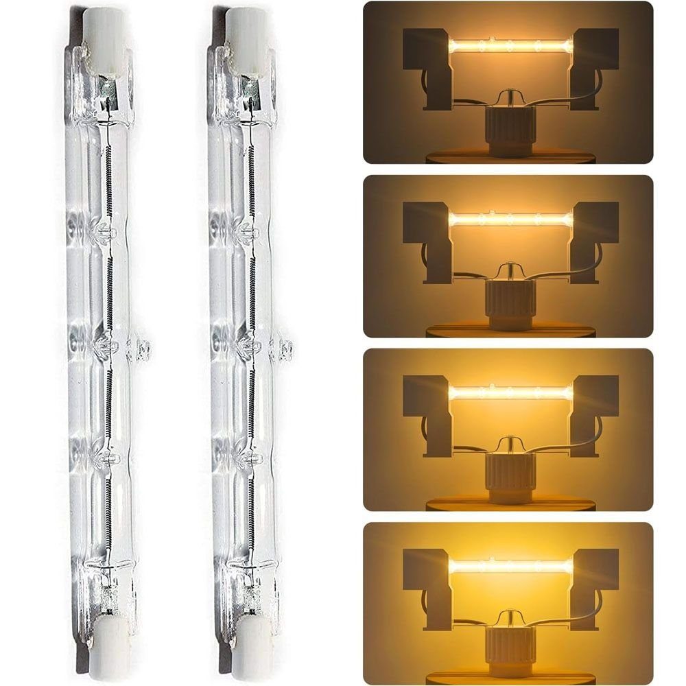 LED-Leuchtmittel R7s LED-Halogenlampe Glühbirne, 78mm 118mm, R7s, Warmweiß