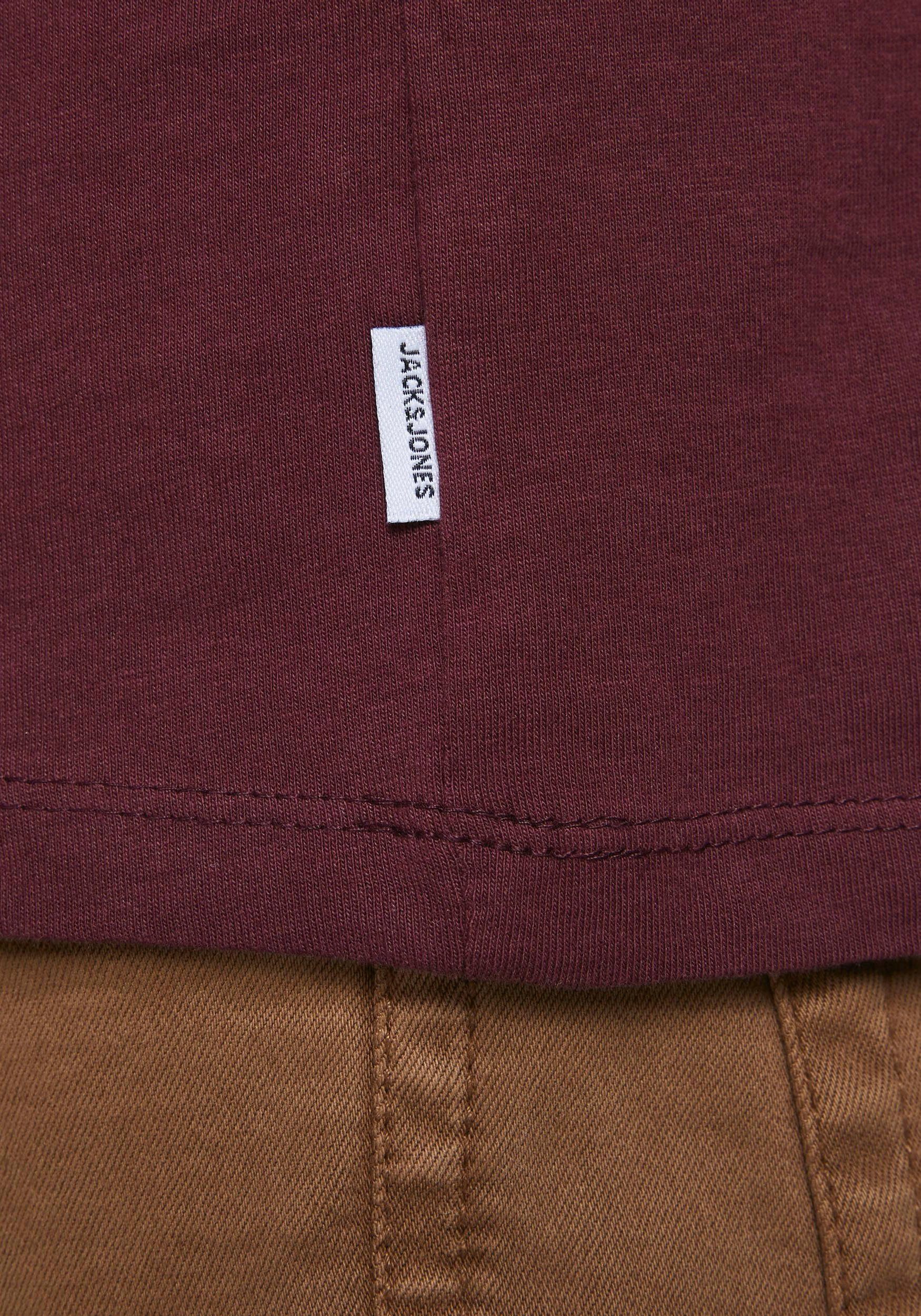 ORGANIC T-Shirt TEE Jones & bordeaux BASIC Jack