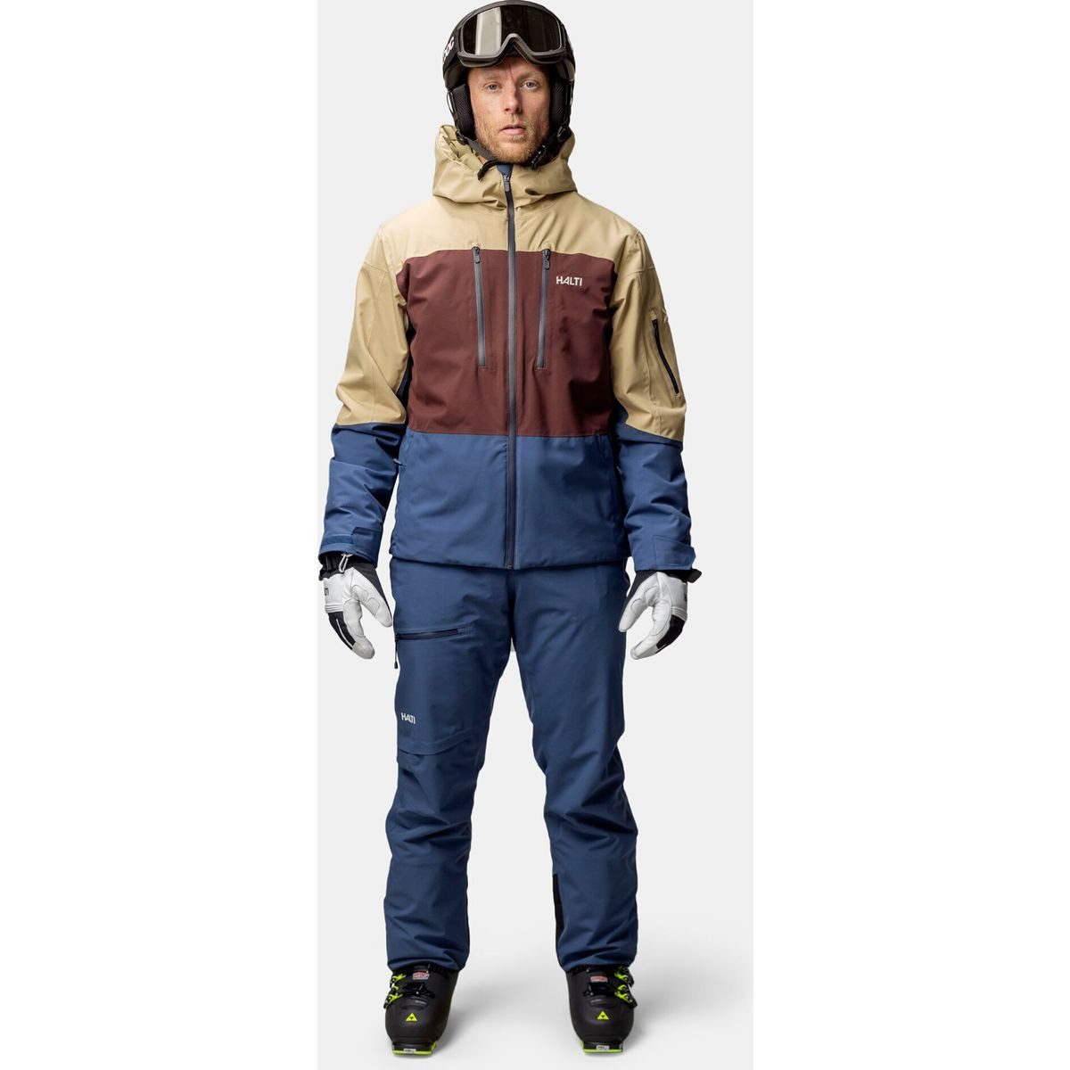 HALTI Skijacke Melvik M DX Ski Jacket Perfekte Skijacke für Outdoor-Abenteuer mit nachhaltigen Materialien