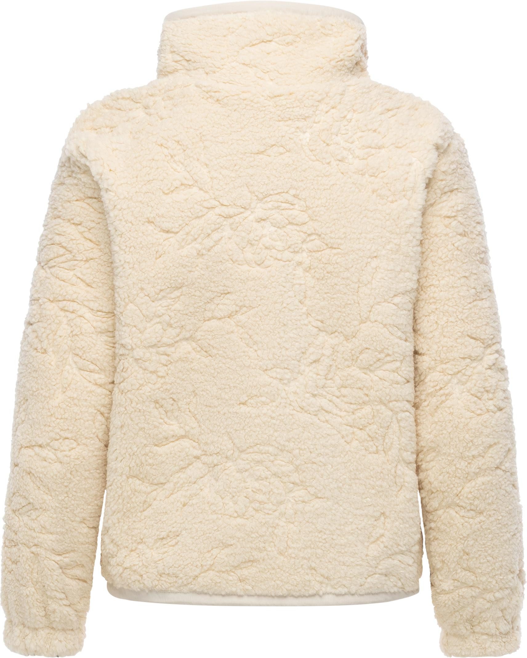 Ragwear Plüschjacke Nordicka II Sportliche Teddy-Fleecejacke mit verstellbarem Kragen – Bild 3 von 5