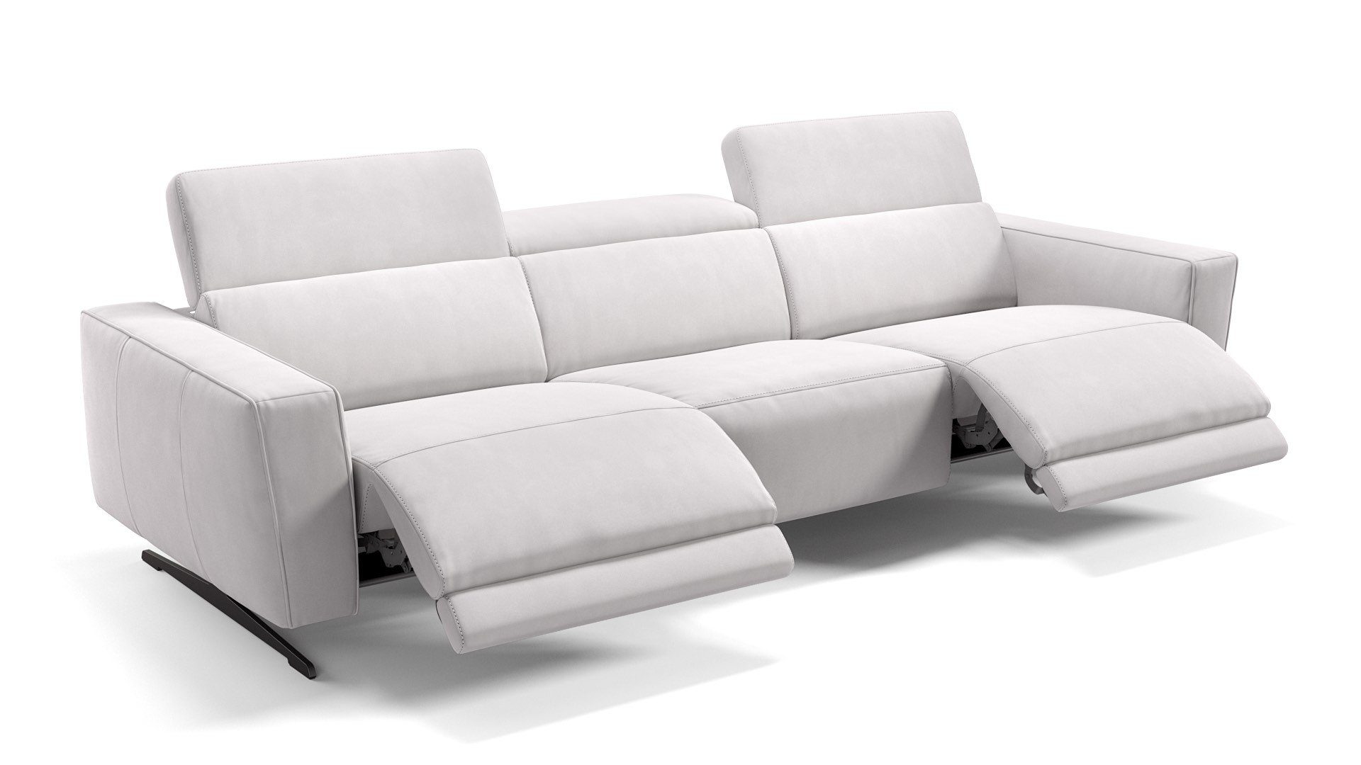 Sofanella 3-Sitzer Stoff ALESSO, Relaxcouch, Designersofa, Designer Sofa, 3er Couch, Sofagarnitur
