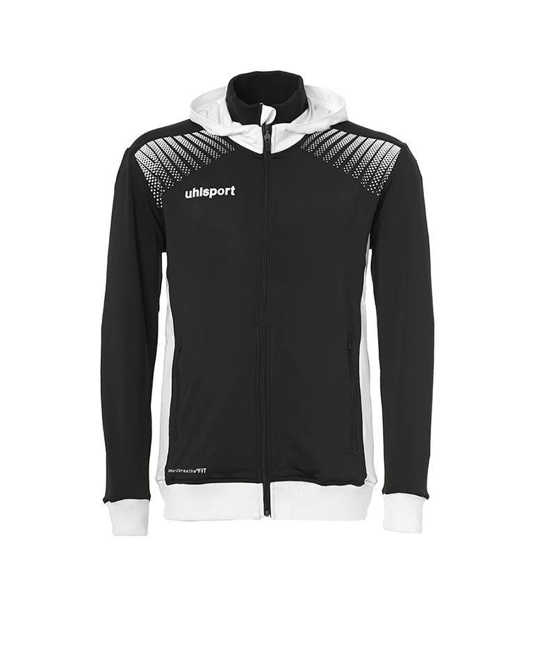 uhlsport Sweatjacke Goal Tec Kapuzenjacke schwarzweiss