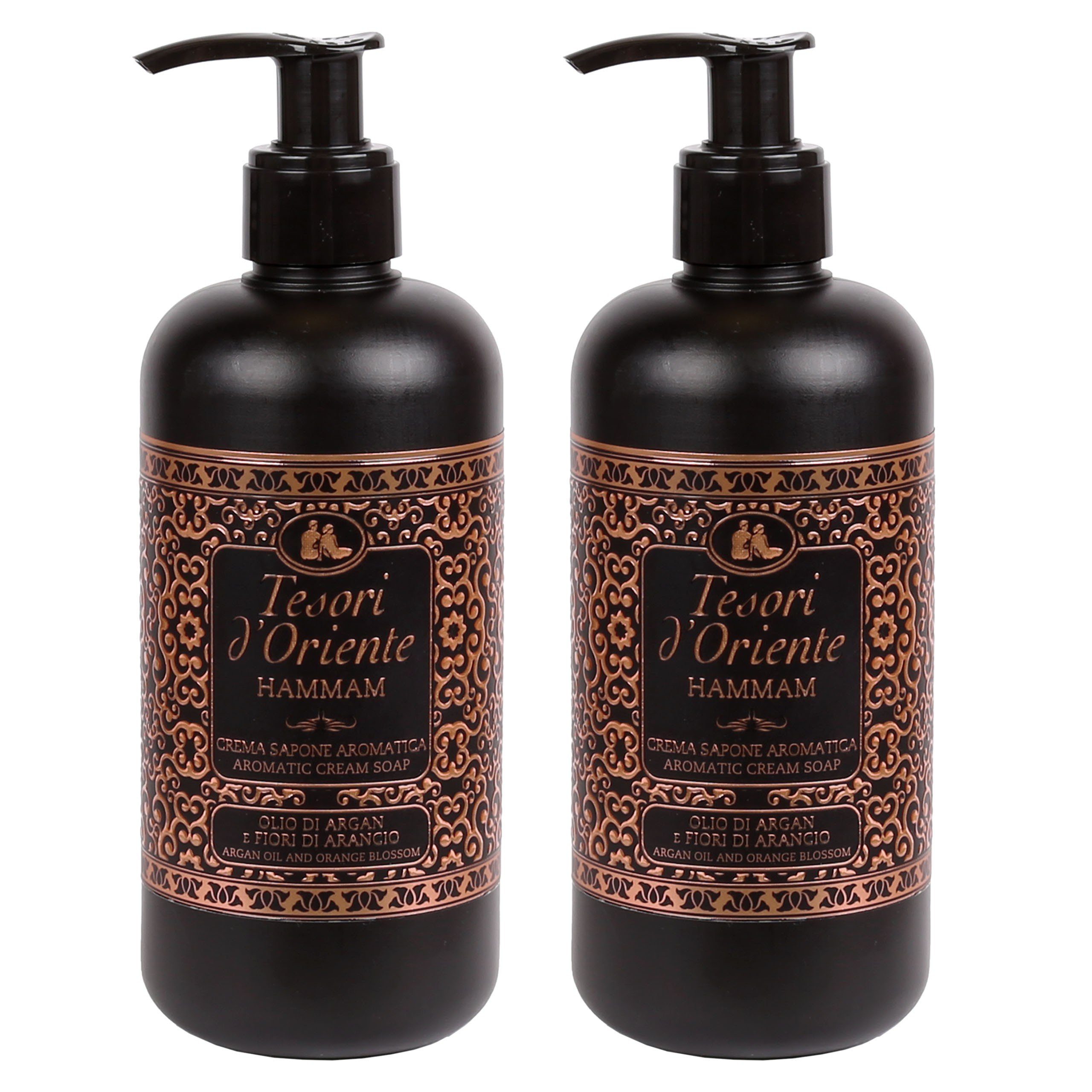 Sarcia.eu Flüssigseife Tesori d'Oriente Hammam Flüssigseife mit Arganöl 300ml x2