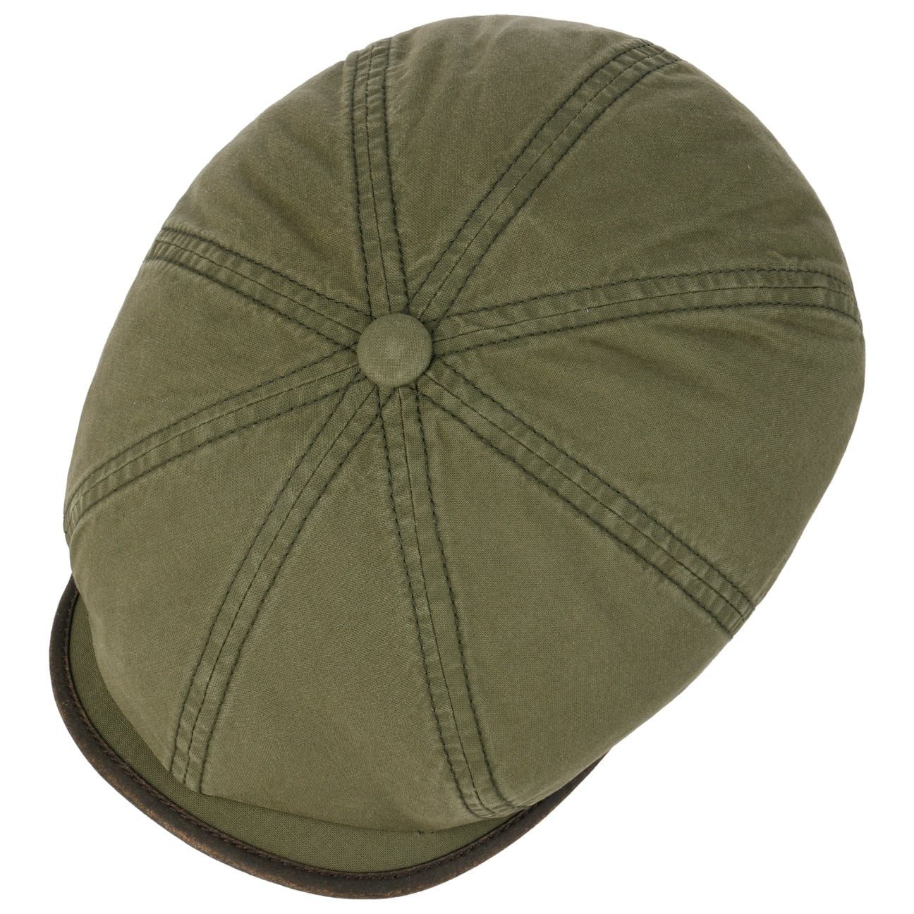 Stetson Flat Cap (1-St) Schirmmütze mit Schirm