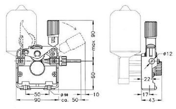 Apex Fülldrahtschweißgerät 20490 Drahtvorschubeinheit 2-Rollen Drahtvorschub Schweißgerät Vorschubmotor MIG, 1-tlg.