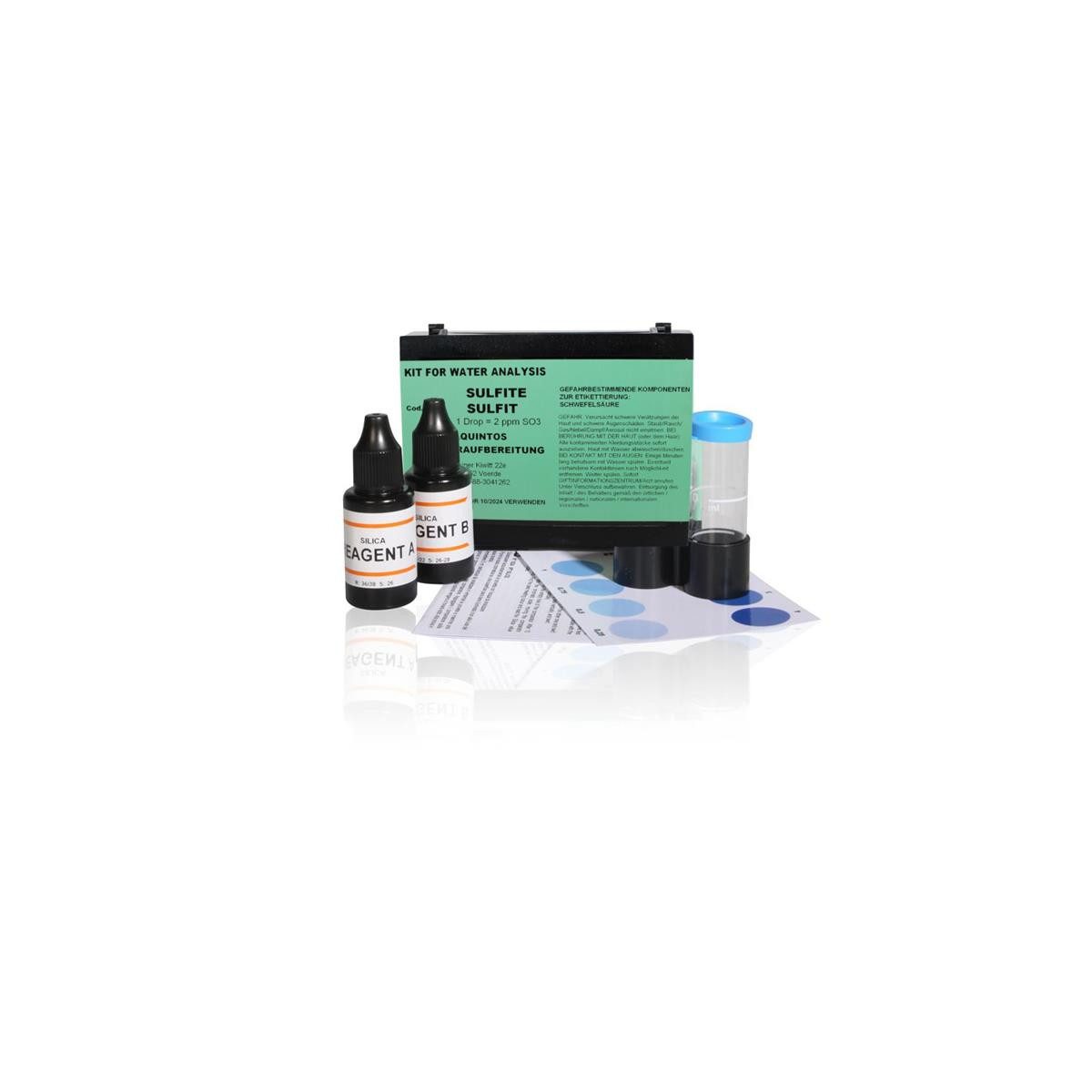 Aquintos Wasseraufbereitung Wasserbar Sulfit Sulfite Wassertest