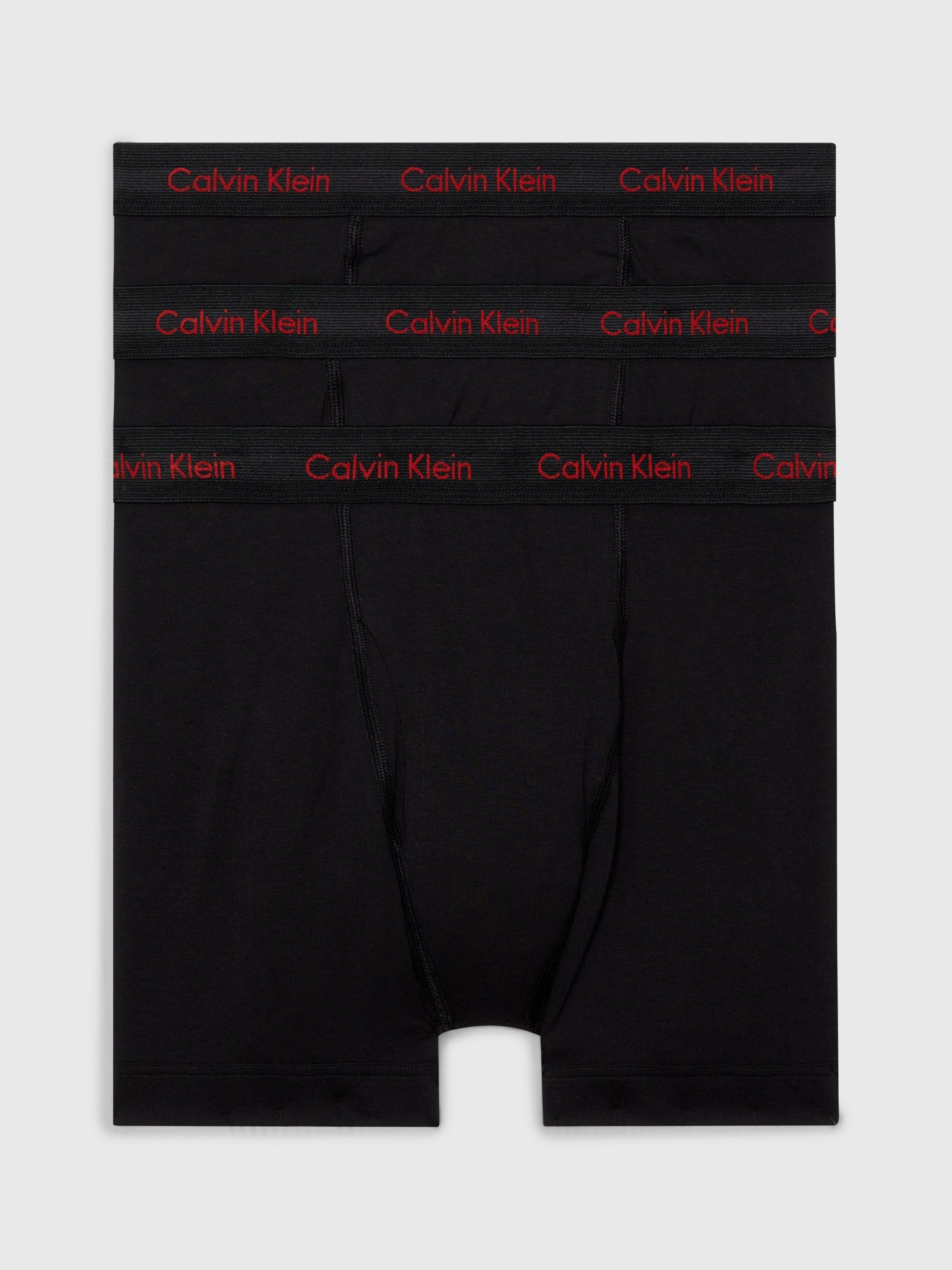 Calvin Klein Underwear Boxershorts BOXER BRIEF 3PK (Packung, 3-St., 3er) mit praktischem Eingriff