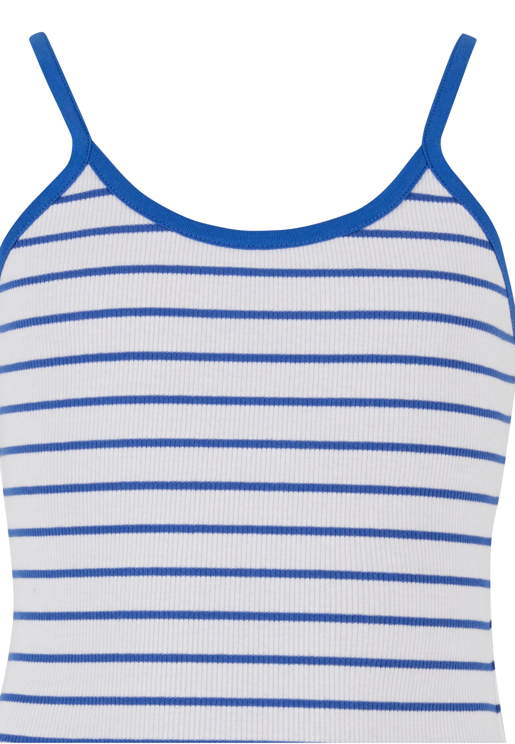 URBAN CLASSICS Tanktop Urban Classics Girls Striped Rib Basic Top