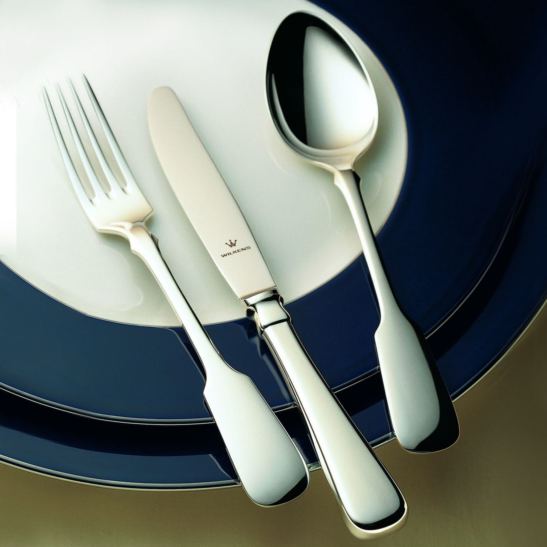 Besteck-Set (4-tlg), Royal Versilberung