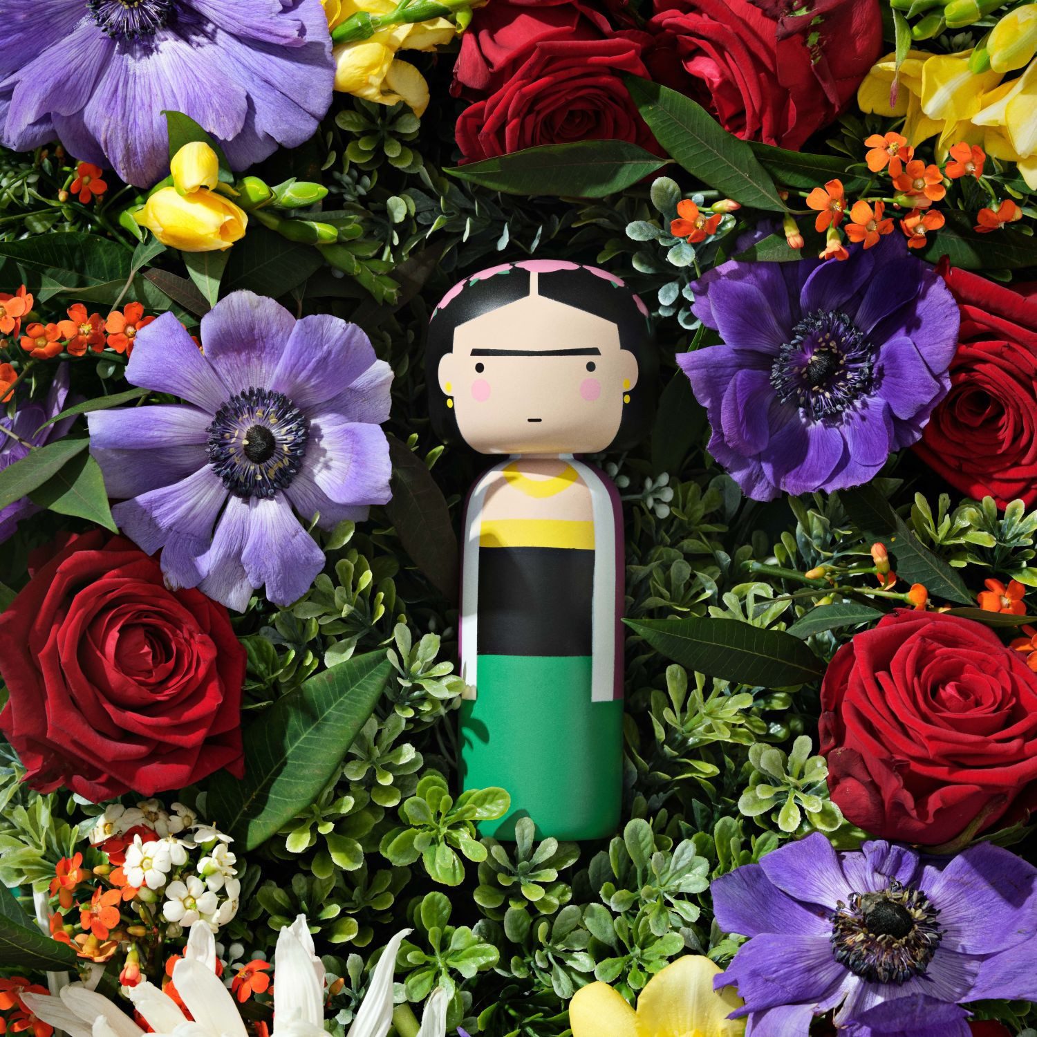 Lucie Kaas Dekofigur Sketch.Inc Kokeshi Doll Frida