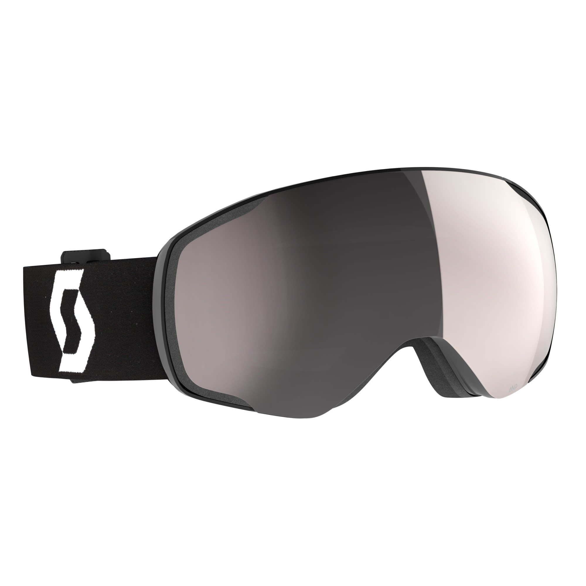 Scott Skibrille Scott Vapor Goggle Accessoires Mineral Black - White - Enhancer Silver Chrome