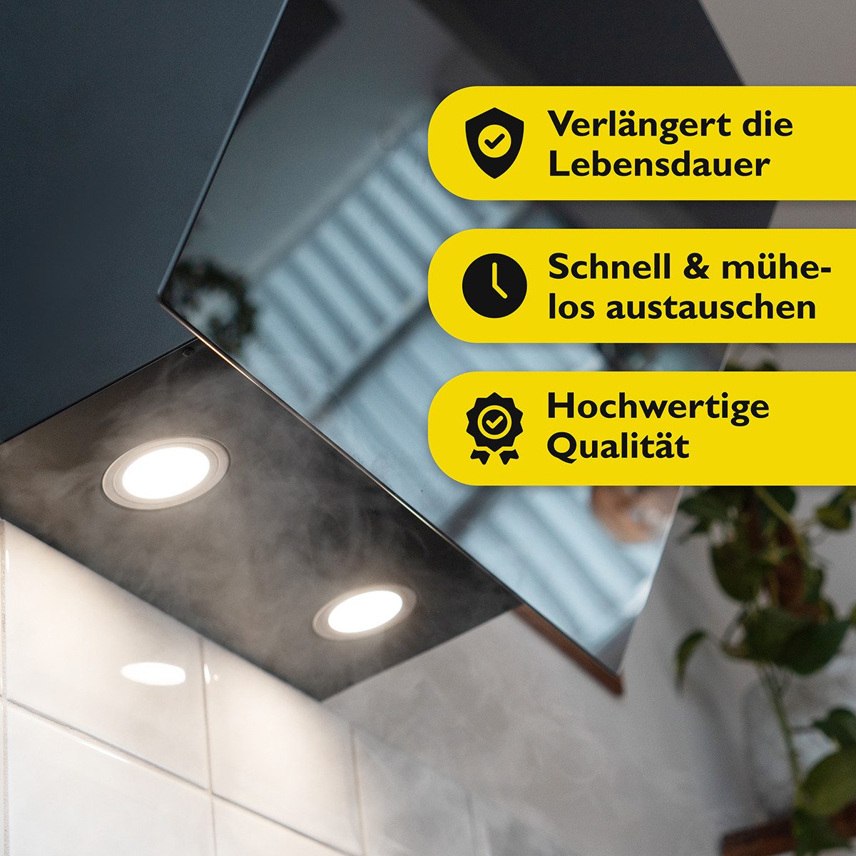 BOMANN Aktivkohlefilter KF 561, 2er Set, für DU 7603 G / DU 7605 G uvm.