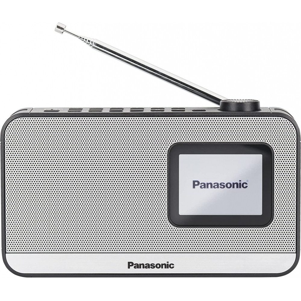 Panasonic RF-D15EG-K DAB+ - Digitalradio - schwarz/grau Radio