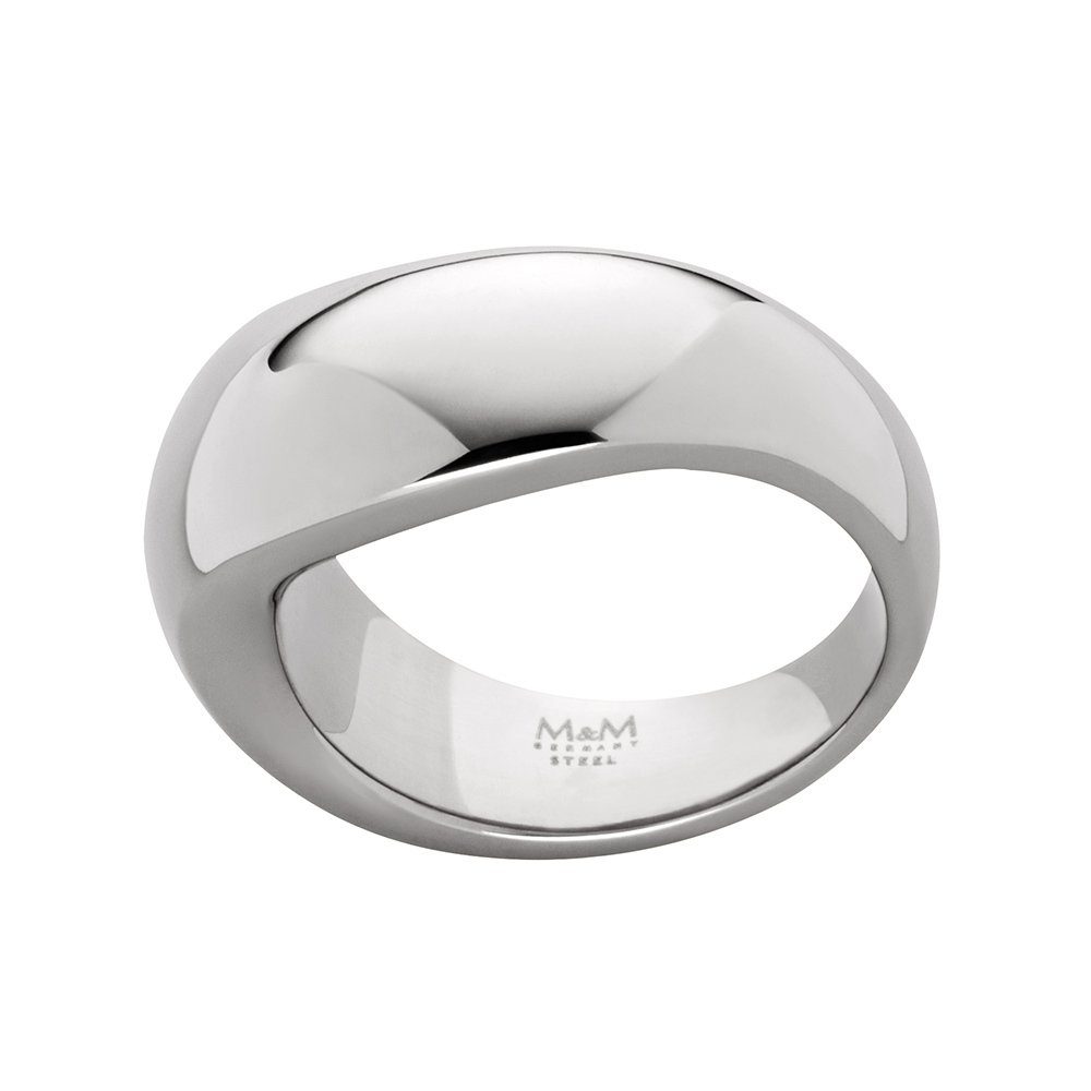 M&M Damen (1-tlg), / (9 Fingerring gold Ring inkl. Pure edles Volume silber Schmucketui deutsche breit mm) Qualität,